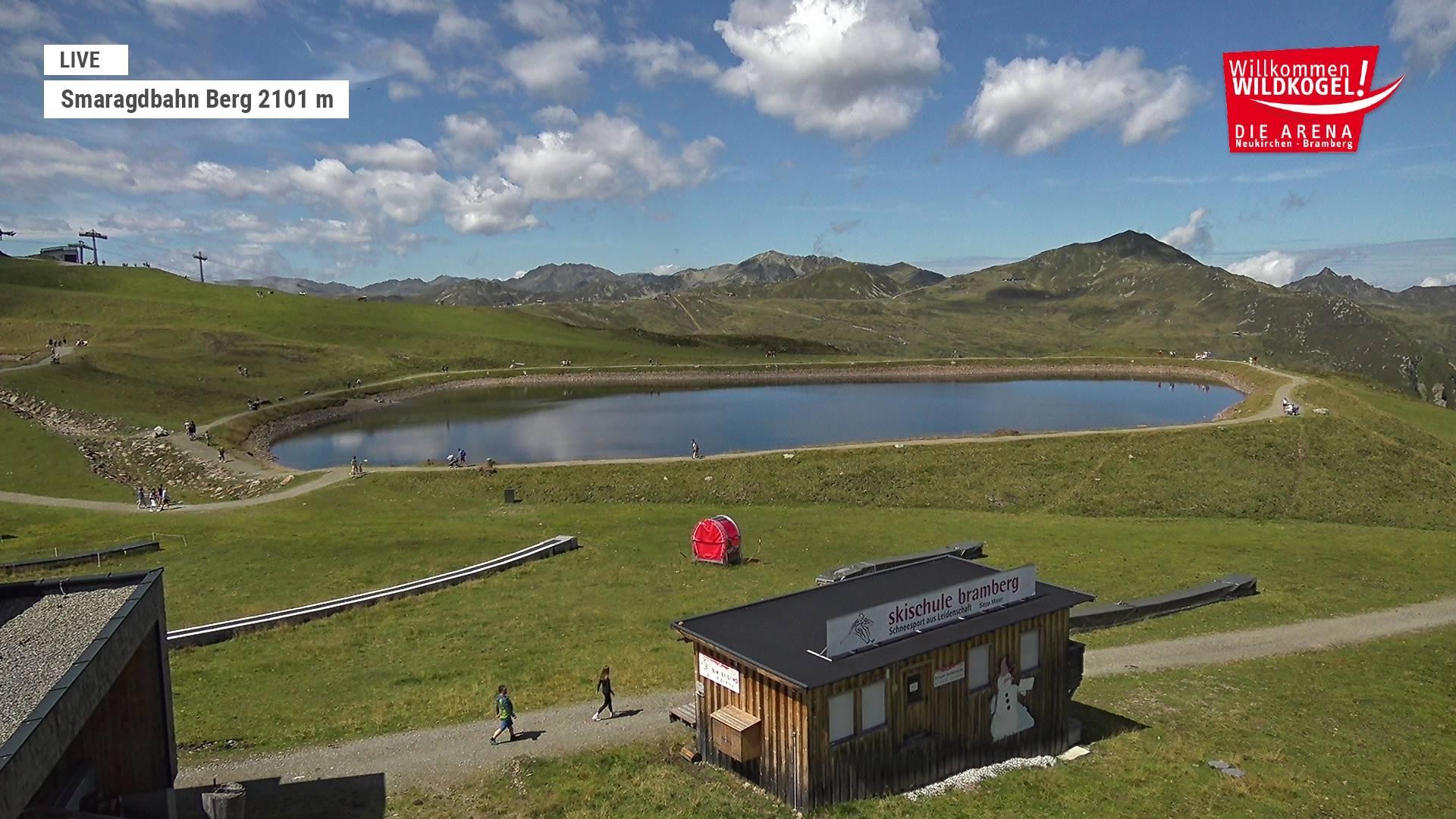 Archiv Foto Webcam Bergstation Smaragdbahn (Wildkogel-Arena)
