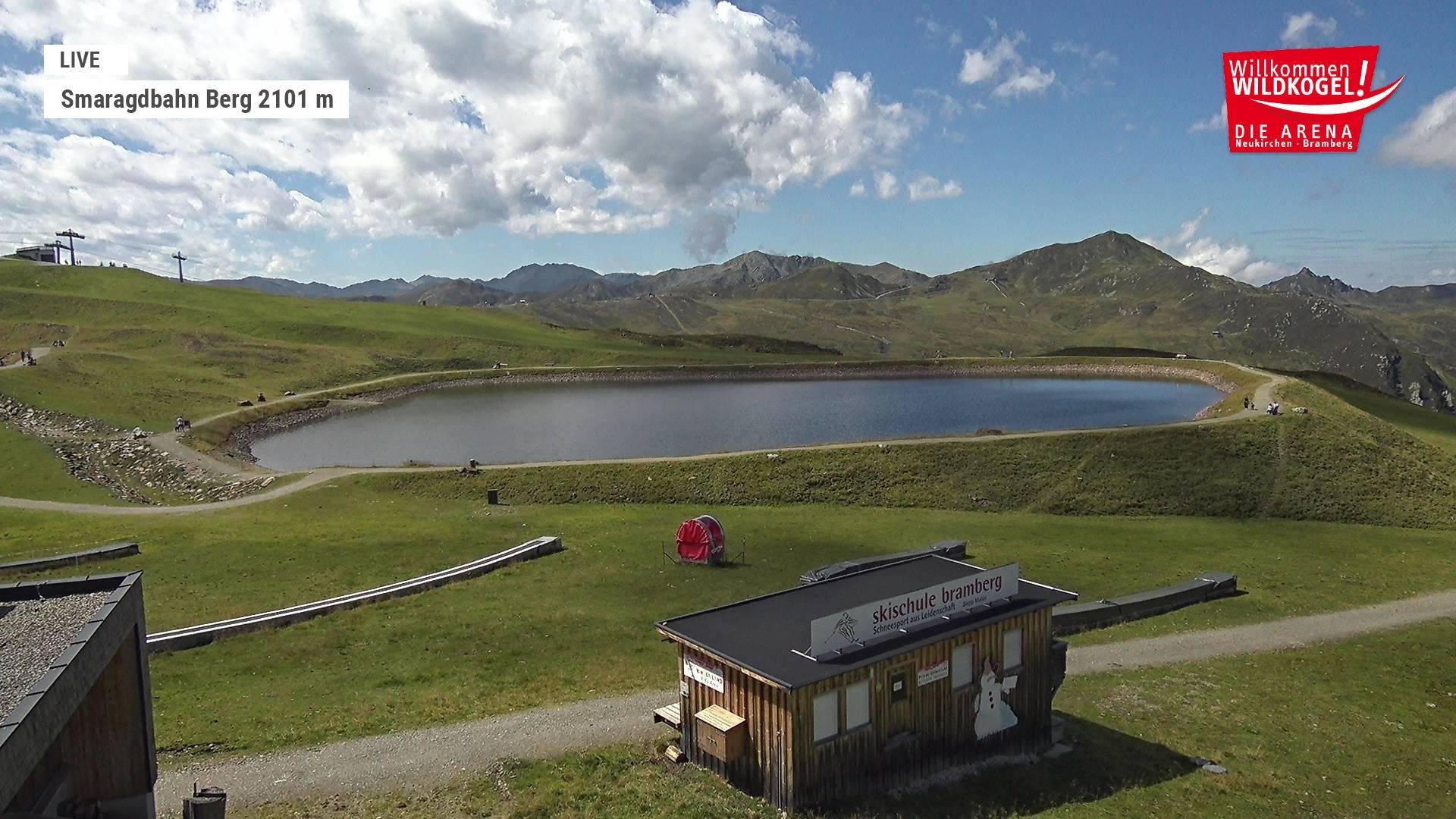 Archiv Foto Webcam Bergstation Smaragdbahn (Wildkogel-Arena)