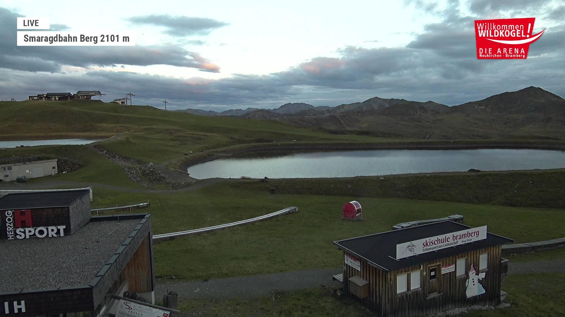 Archiv Foto Webcam Bergstation Smaragdbahn (Wildkogel-Arena)