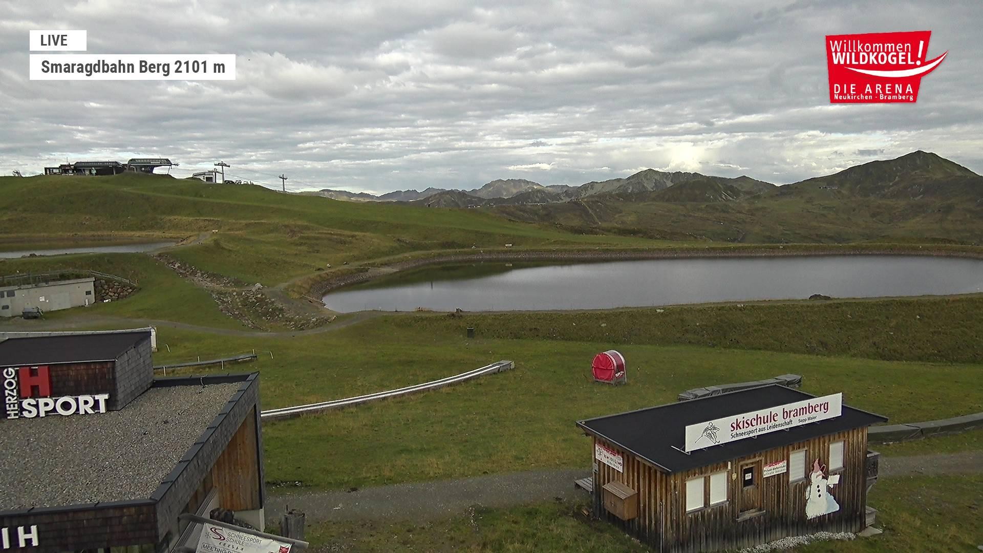 Archiv Foto Webcam Bergstation Smaragdbahn (Wildkogel-Arena)