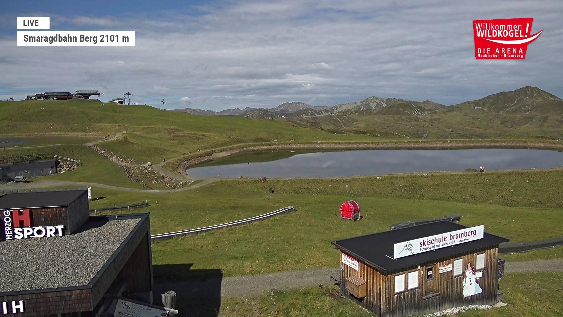 Archiv Foto Webcam Bergstation Smaragdbahn (Wildkogel-Arena)