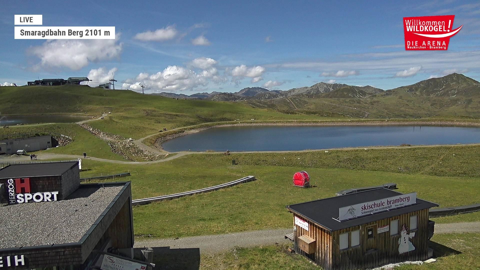 Archiv Foto Webcam Bergstation Smaragdbahn (Wildkogel-Arena)