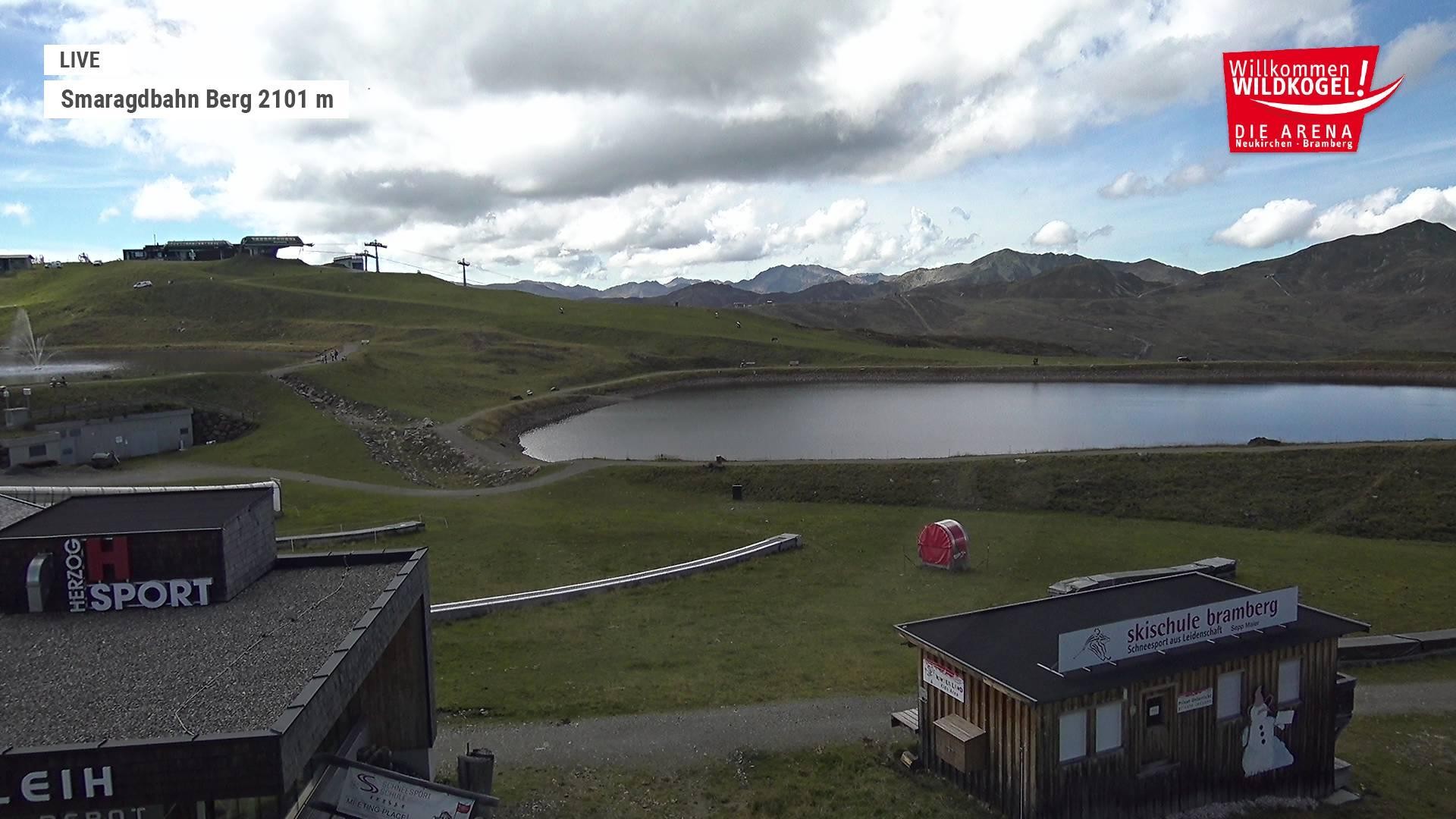 Archiv Foto Webcam Bergstation Smaragdbahn (Wildkogel-Arena)