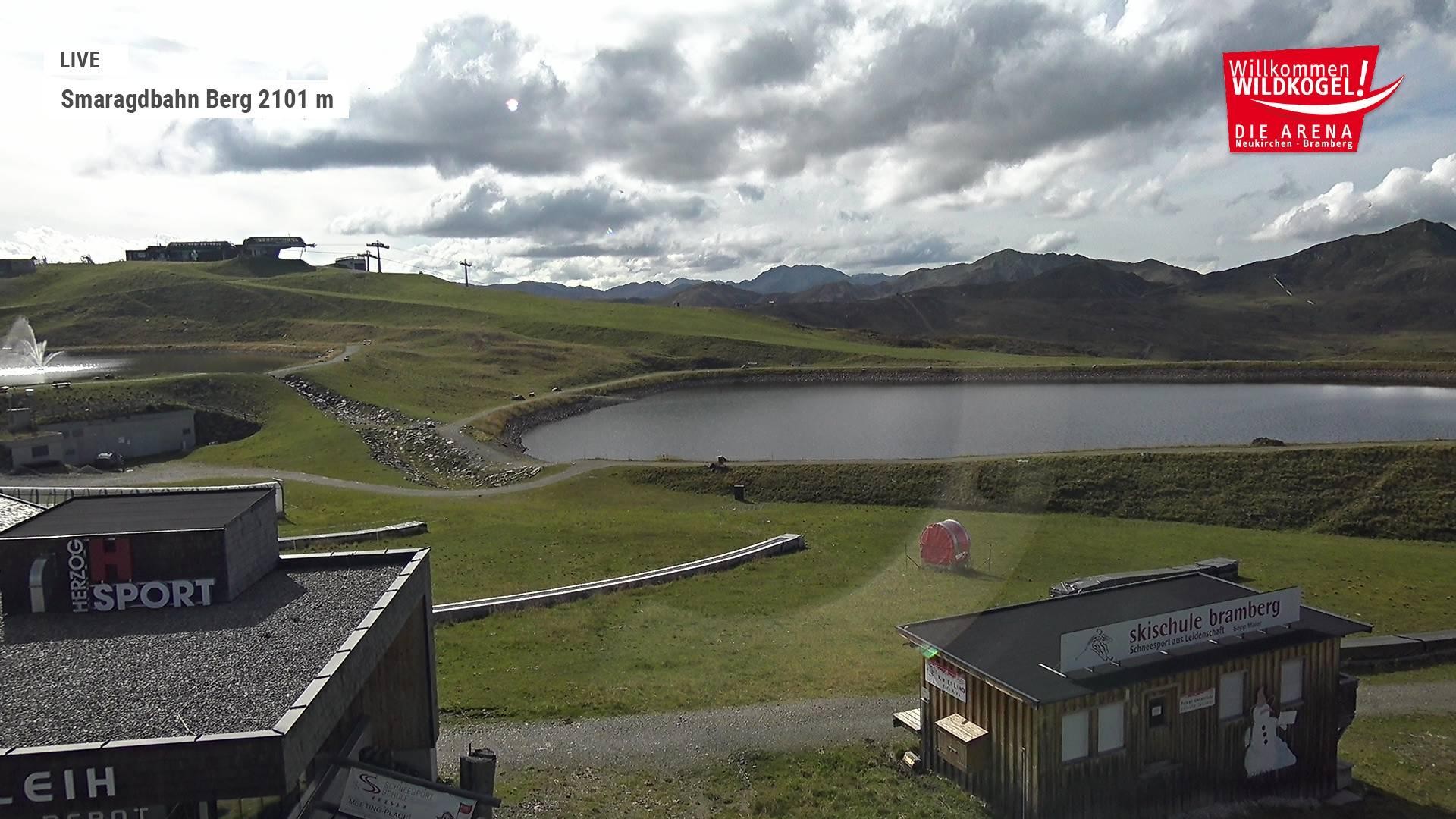 Archiv Foto Webcam Bergstation Smaragdbahn (Wildkogel-Arena)