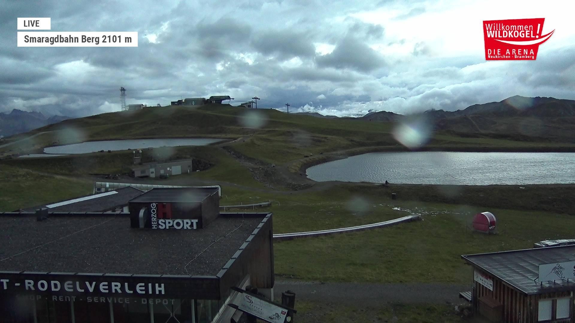 Archiv Foto Webcam Bergstation Smaragdbahn (Wildkogel-Arena)
