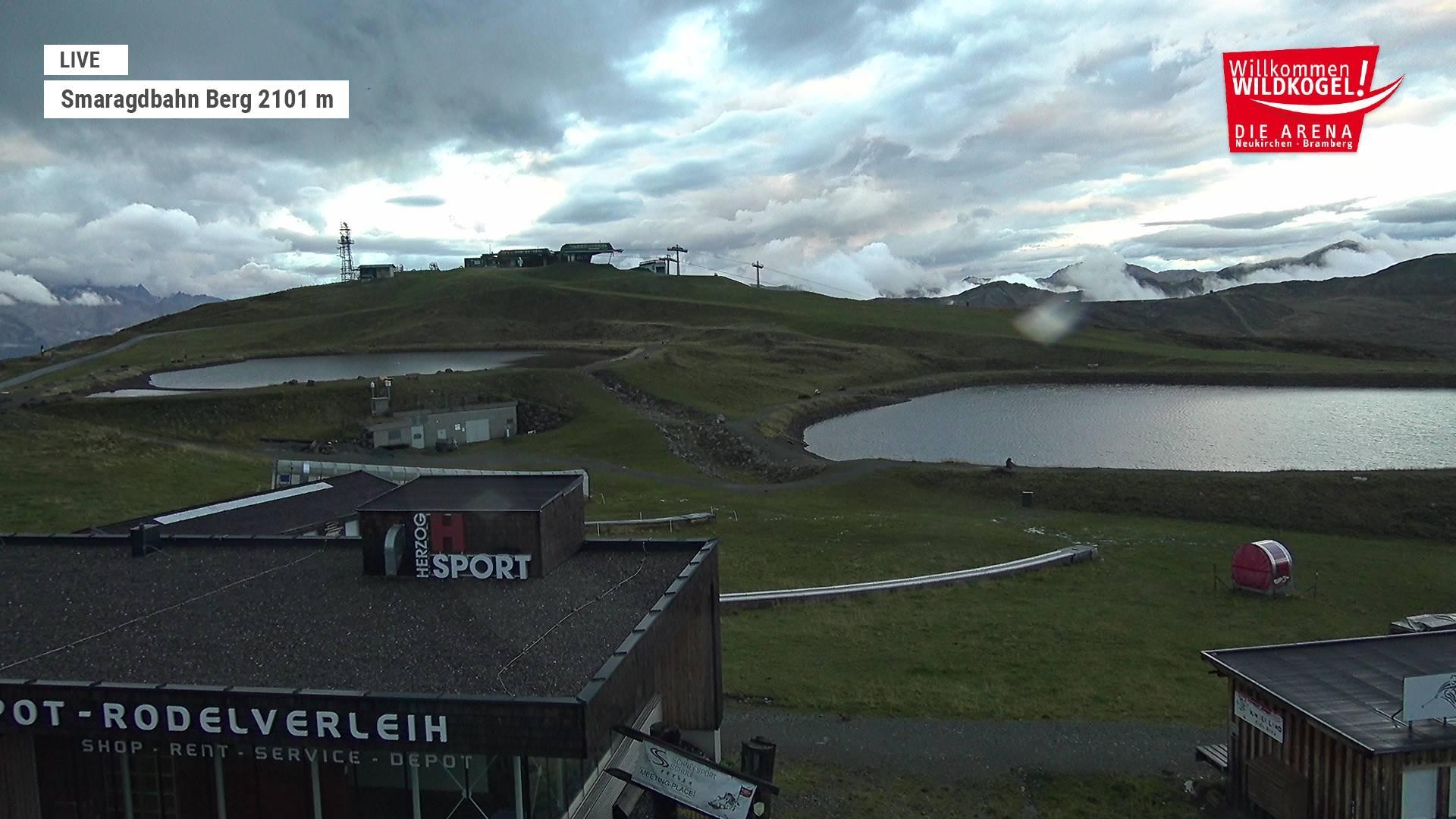 Archiv Foto Webcam Bergstation Smaragdbahn (Wildkogel-Arena)