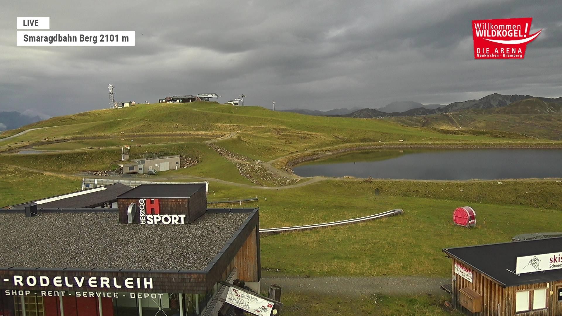 Archiv Foto Webcam Bergstation Smaragdbahn (Wildkogel-Arena)