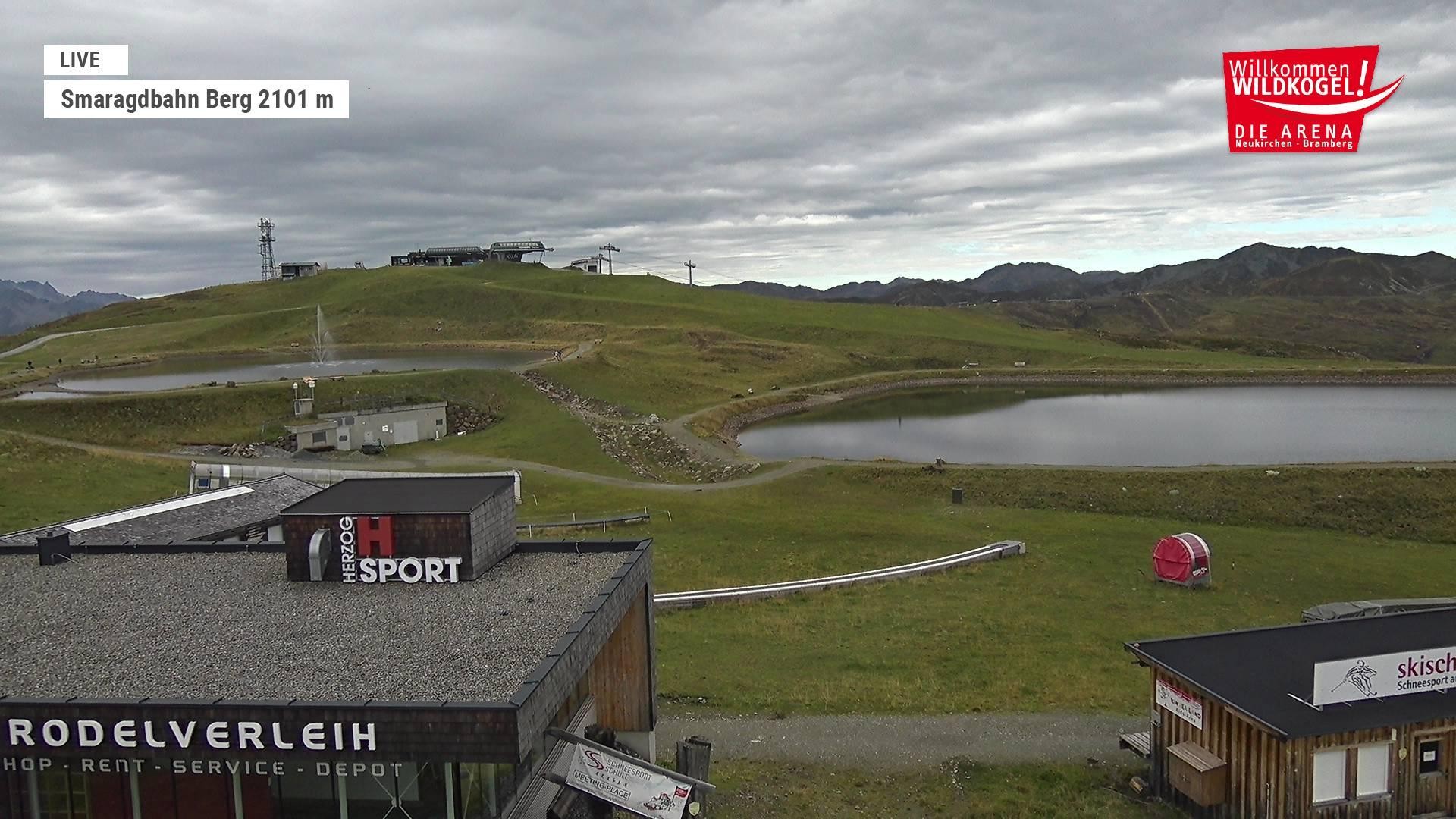 Archiv Foto Webcam Bergstation Smaragdbahn (Wildkogel-Arena)