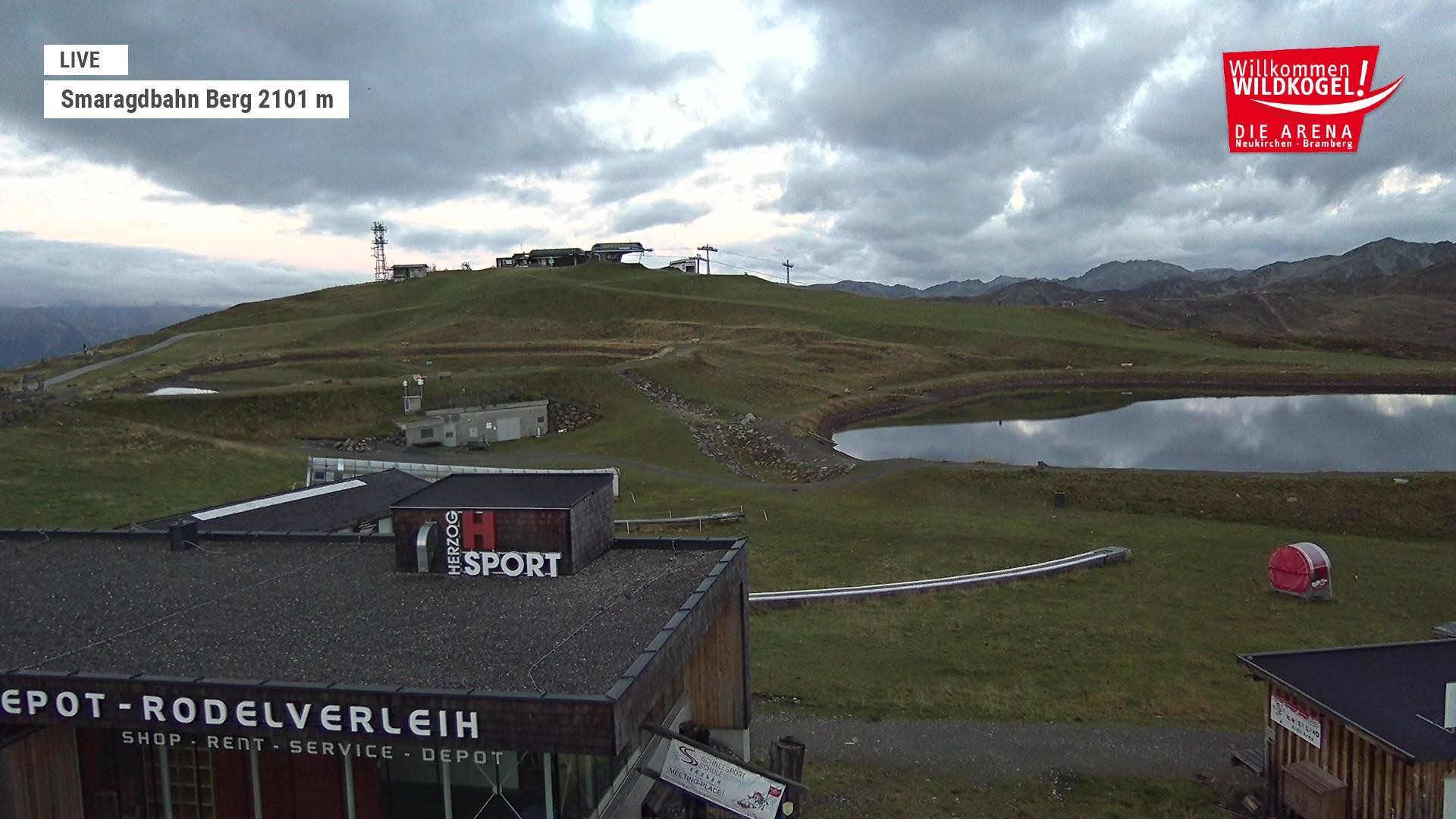 Archiv Foto Webcam Bergstation Smaragdbahn (Wildkogel-Arena)
