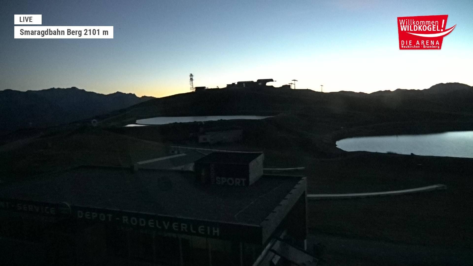 Archiv Foto Webcam Bergstation Smaragdbahn (Wildkogel-Arena)