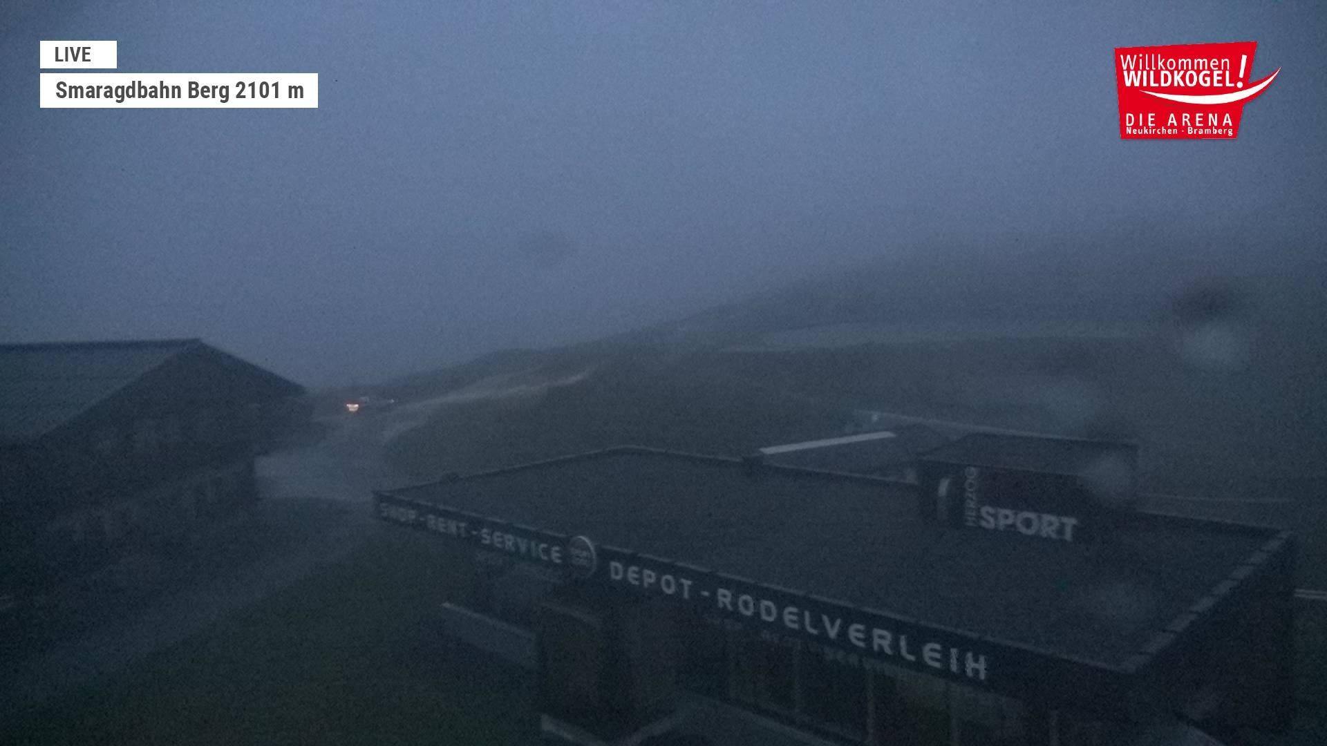 Archiv Foto Webcam Bergstation Smaragdbahn (Wildkogel-Arena)