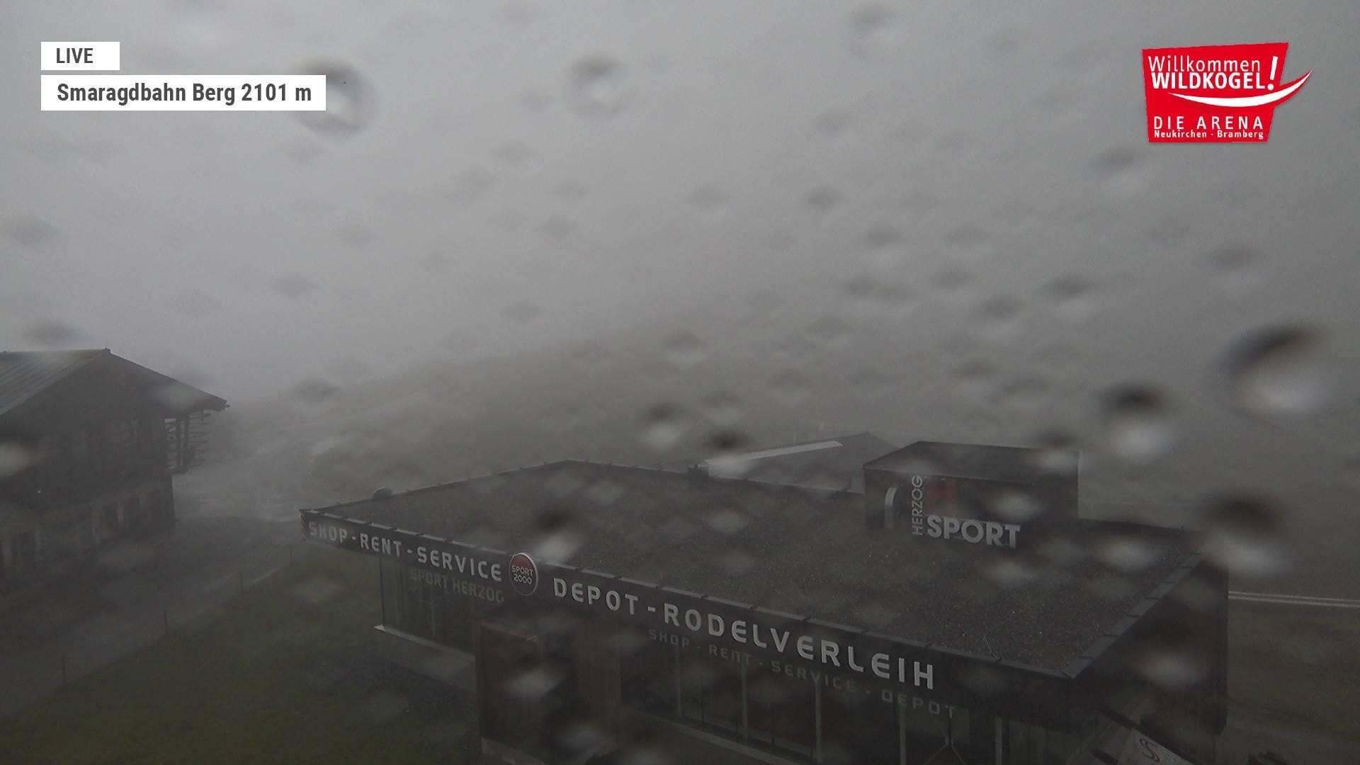 Archiv Foto Webcam Bergstation Smaragdbahn (Wildkogel-Arena)