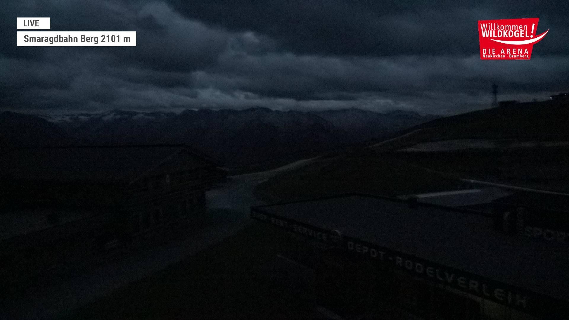 Archiv Foto Webcam Bergstation Smaragdbahn (Wildkogel-Arena)