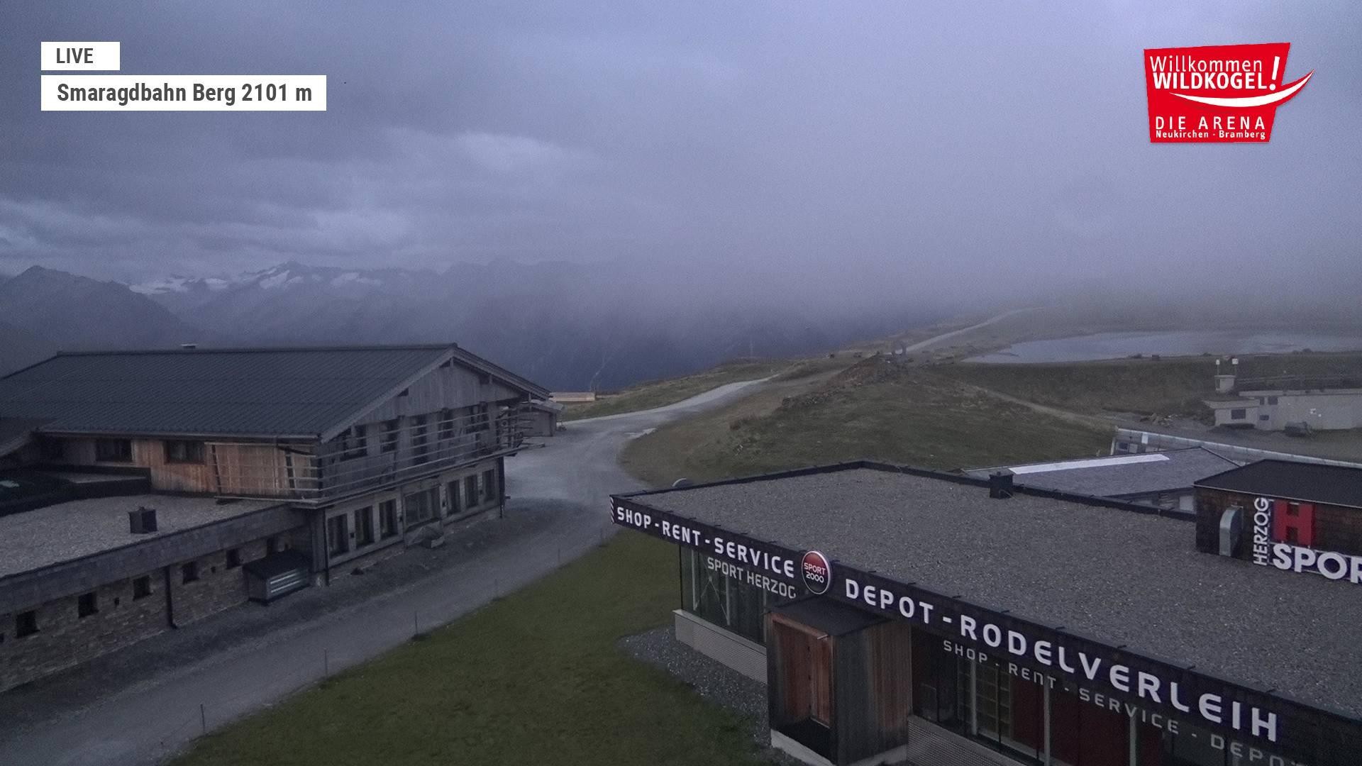 Archiv Foto Webcam Bergstation Smaragdbahn (Wildkogel-Arena)