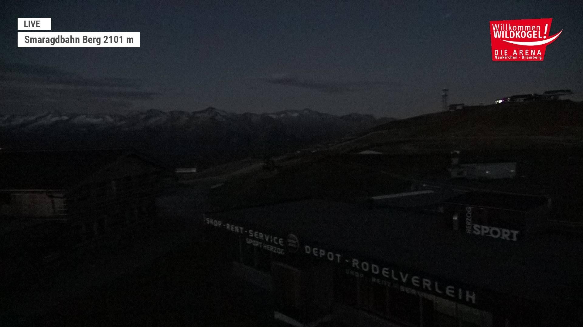 Archiv Foto Webcam Bergstation Smaragdbahn (Wildkogel-Arena)