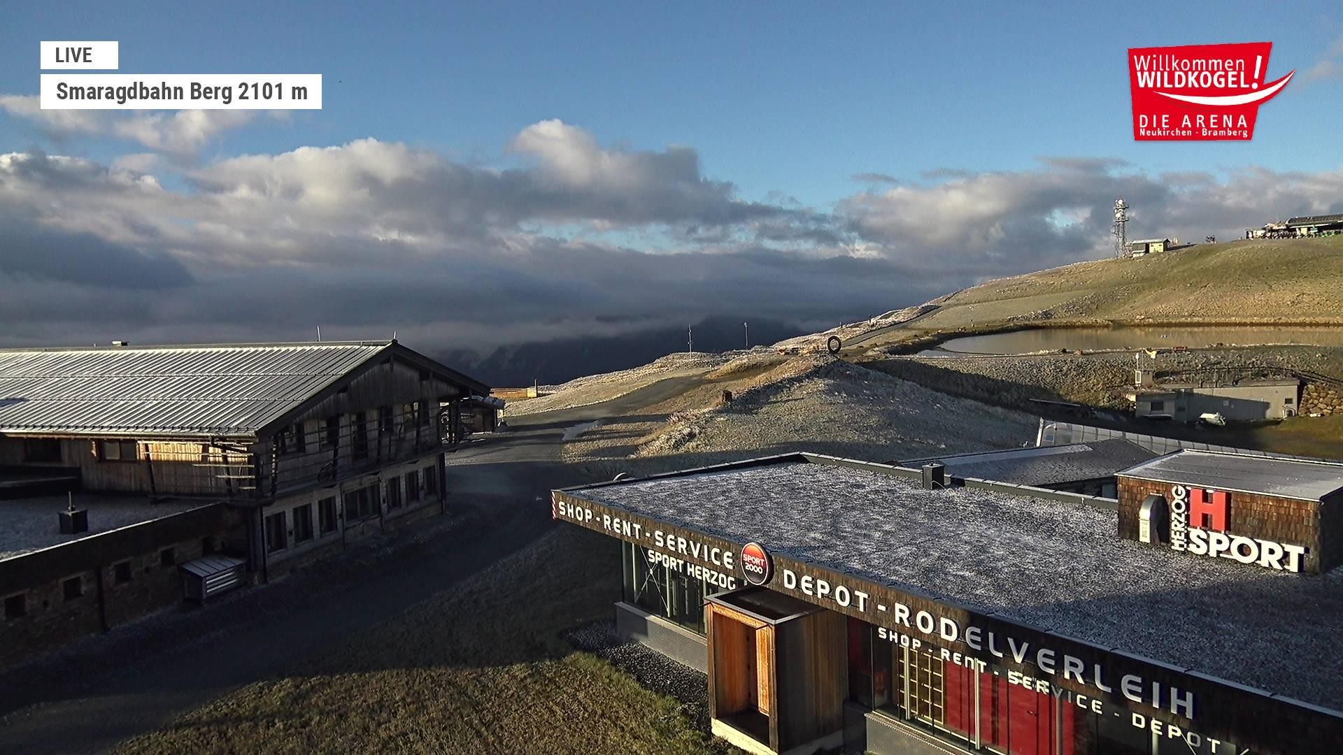 Archiv Foto Webcam Bergstation Smaragdbahn (Wildkogel-Arena)