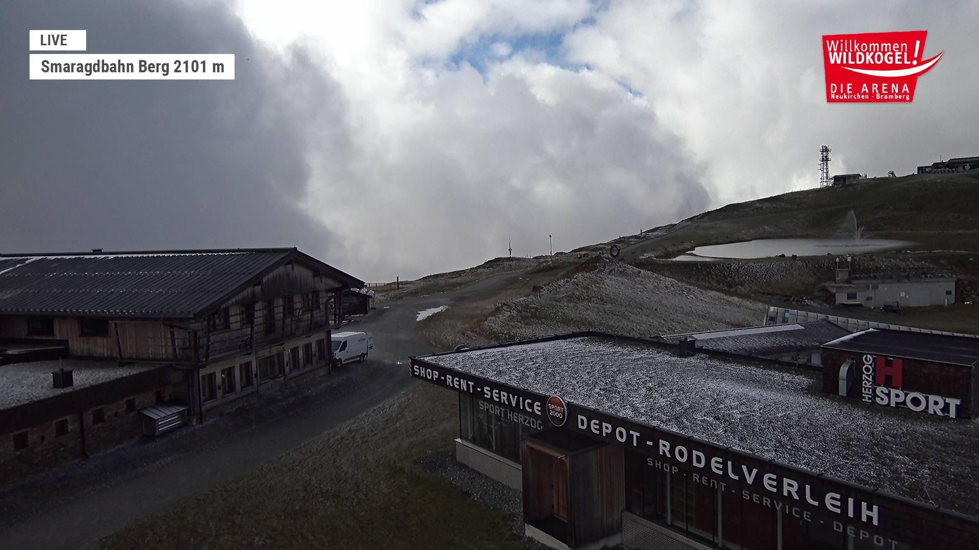 Archiv Foto Webcam Bergstation Smaragdbahn (Wildkogel-Arena)