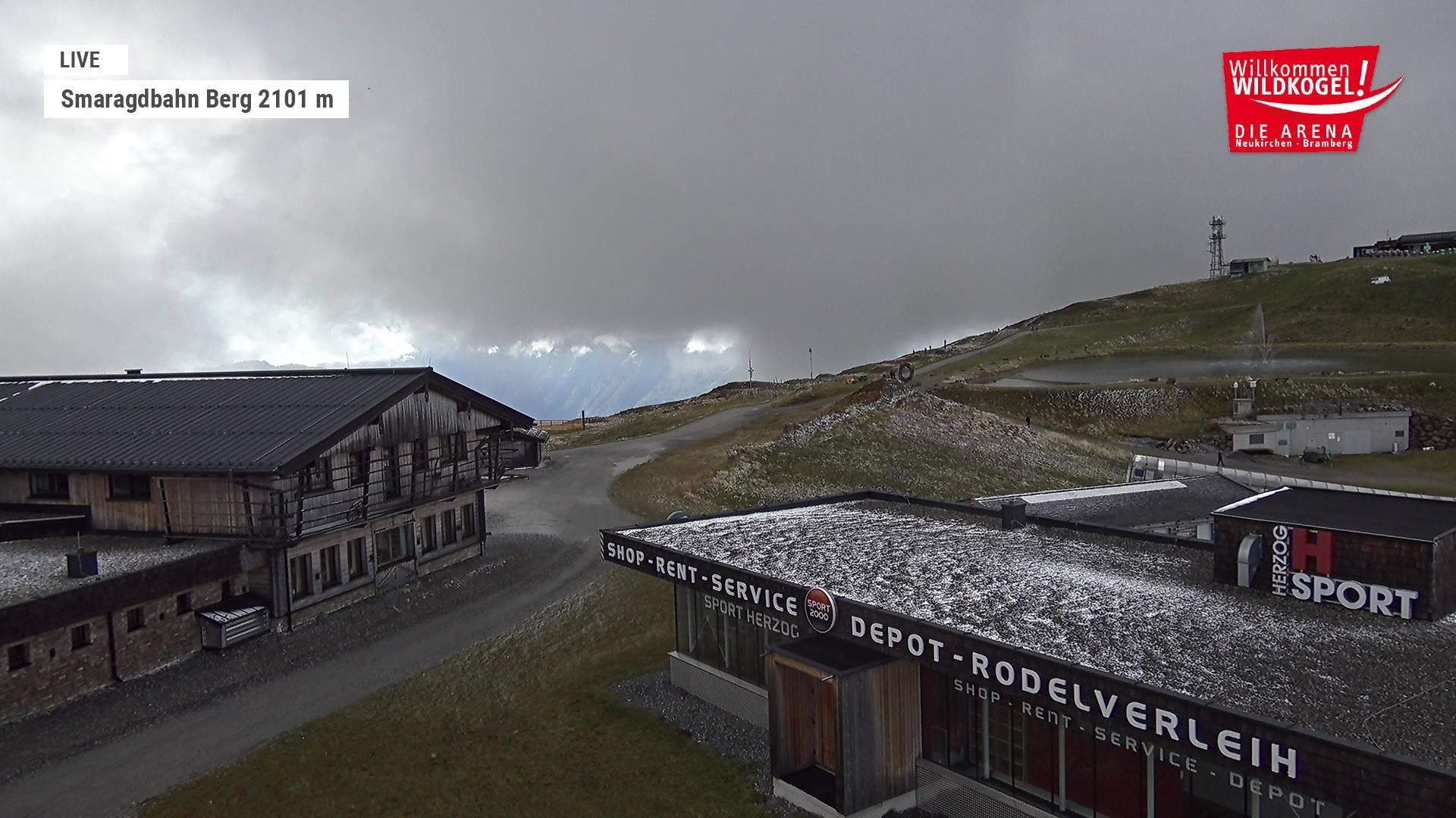 Archiv Foto Webcam Bergstation Smaragdbahn (Wildkogel-Arena)