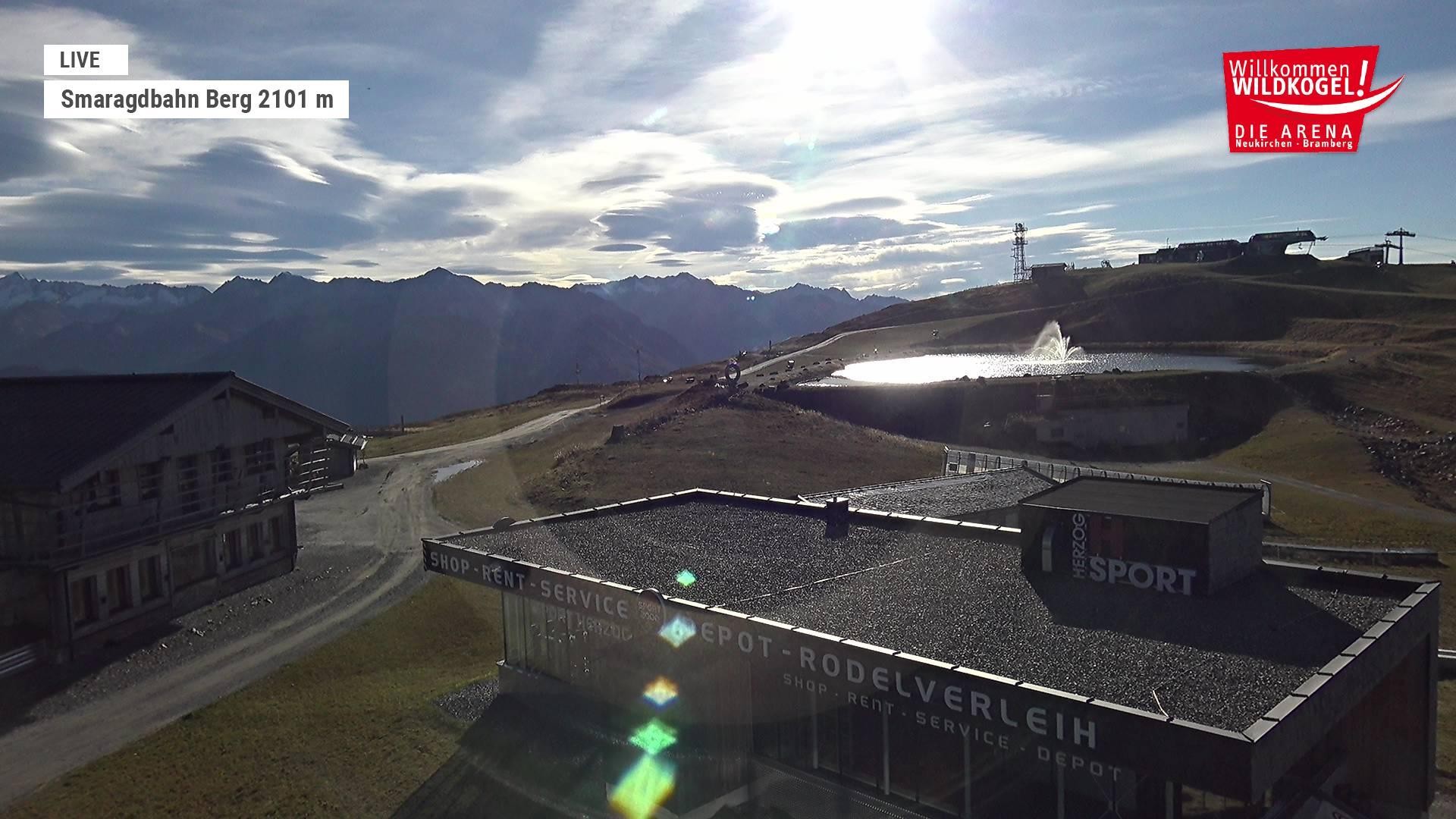 Archiv Foto Webcam Bergstation Smaragdbahn (Wildkogel-Arena)