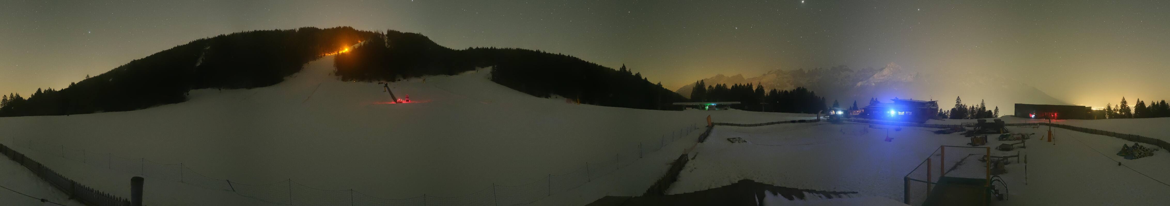 Archived image Webcam terrain park Dosson, Paganella