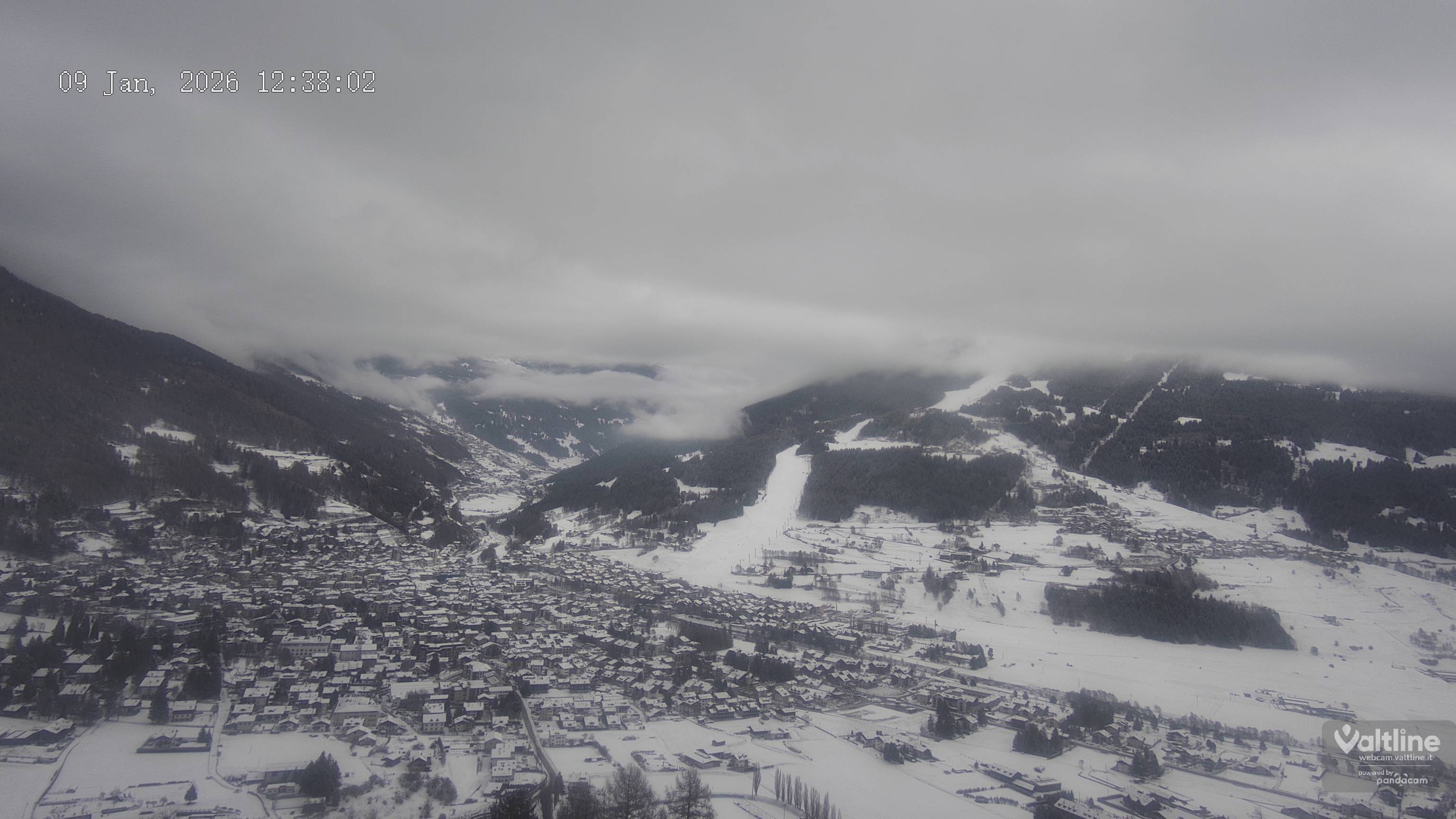 Archiv Foto Webcam Panoramablick Bormio, Lombardei