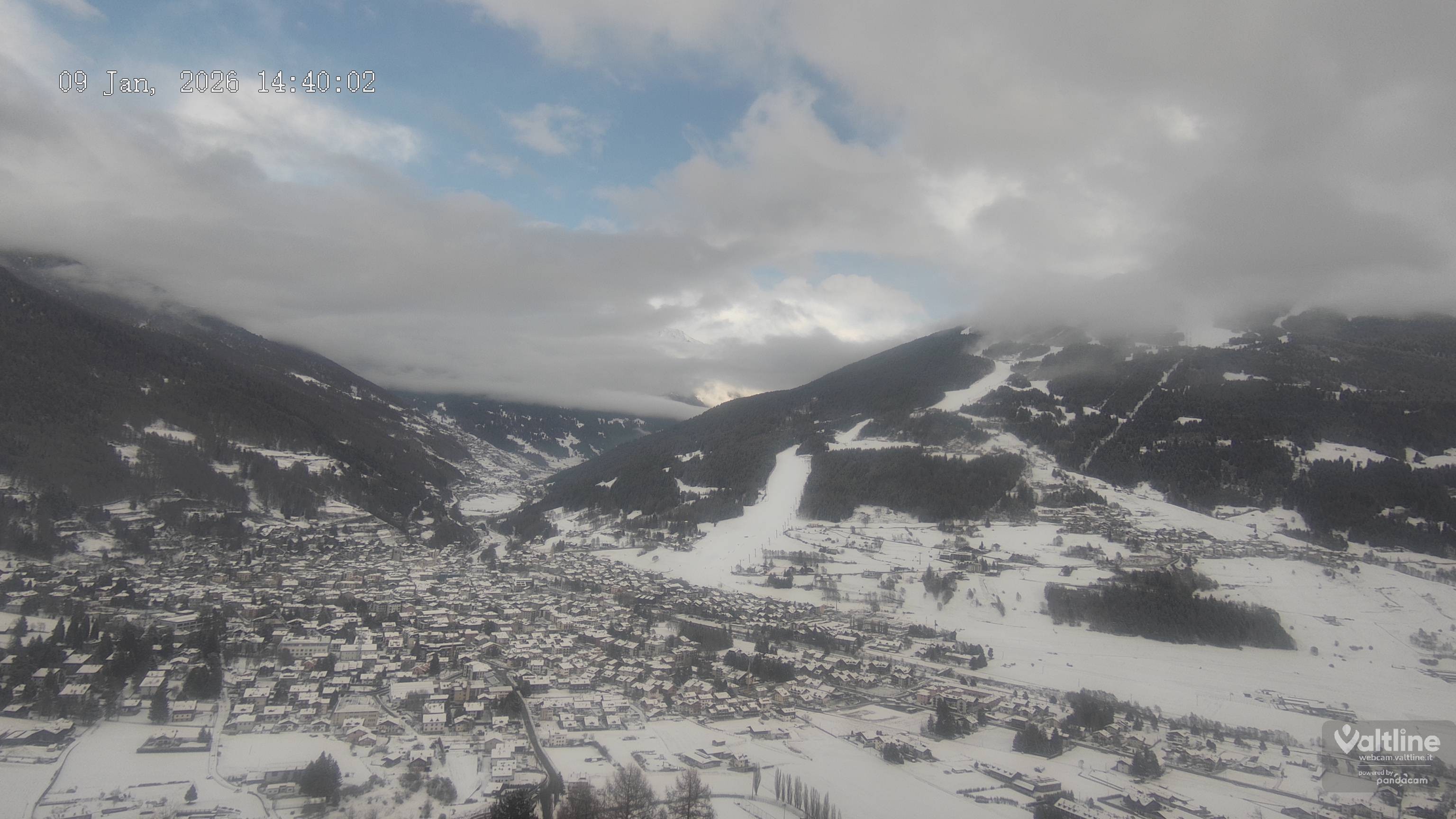 Archiv Foto Webcam Panoramablick Bormio, Lombardei