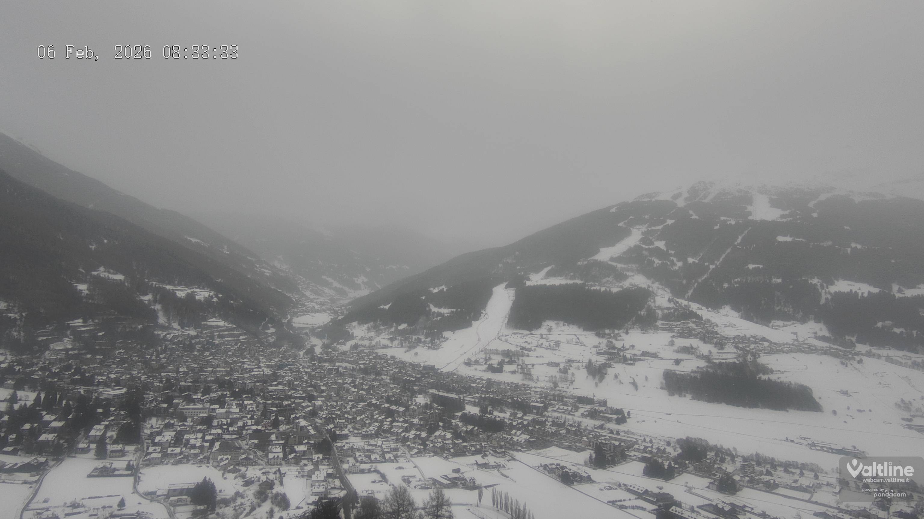 Archiv Foto Webcam Panoramablick Bormio, Lombardei