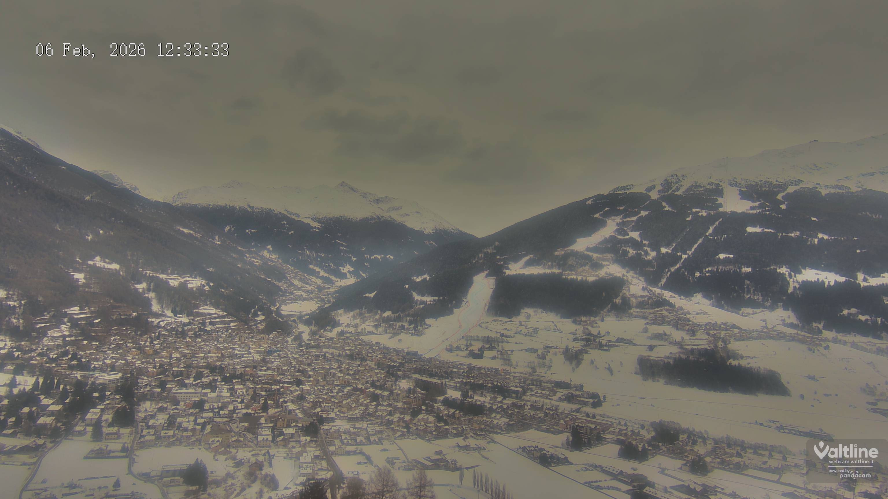 Archiv Foto Webcam Panoramablick Bormio, Lombardei