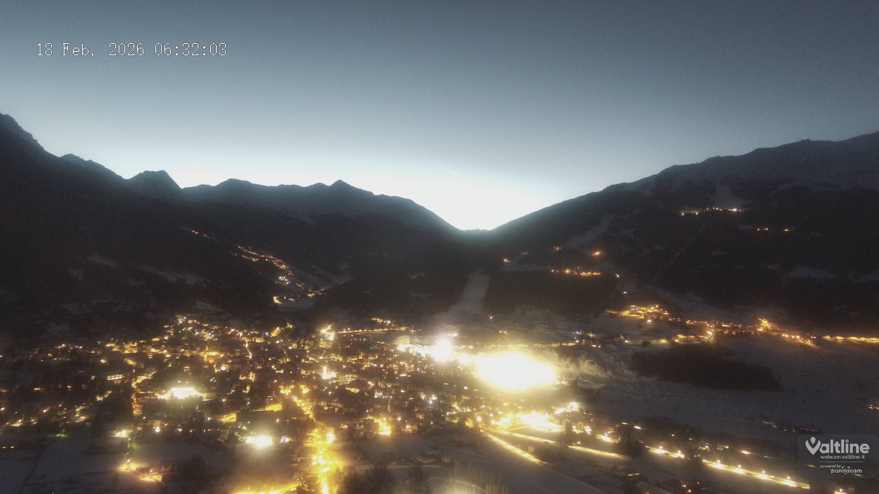 Archiv Foto Webcam Panoramablick Bormio, Lombardei