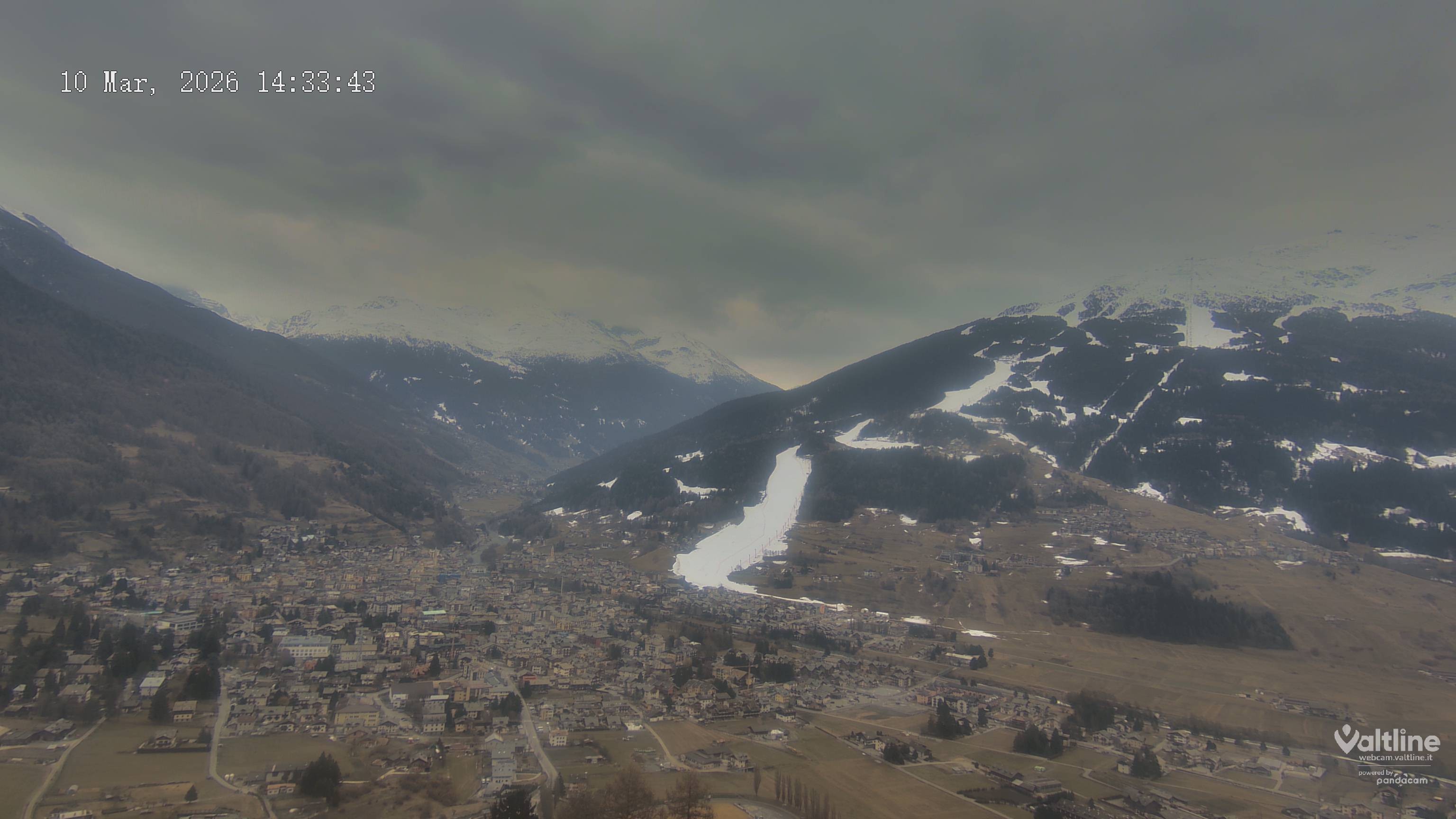Archiv Foto Webcam Panoramablick Bormio, Lombardei
