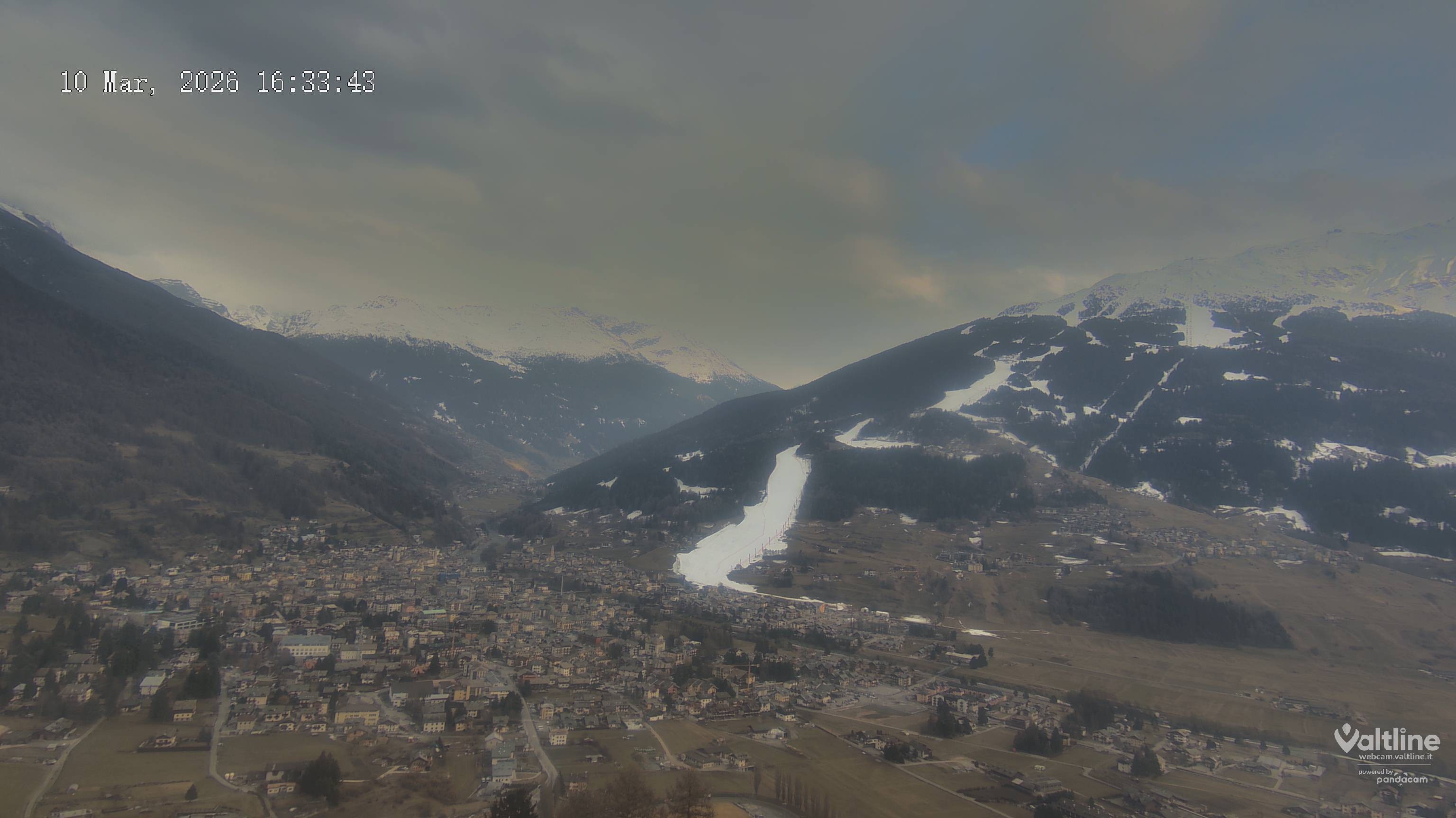 Archiv Foto Webcam Panoramablick Bormio, Lombardei