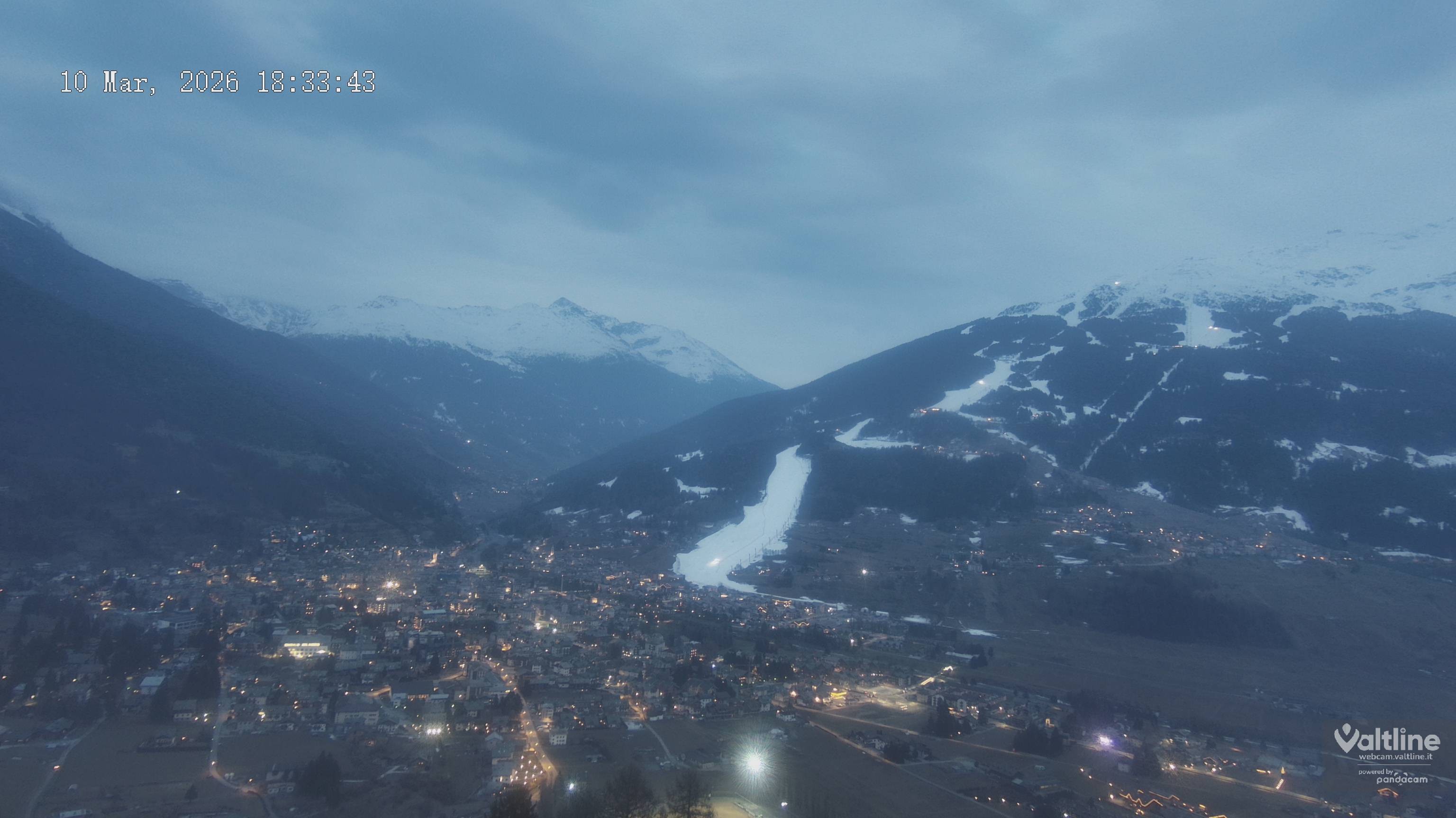 Archiv Foto Webcam Panoramablick Bormio, Lombardei