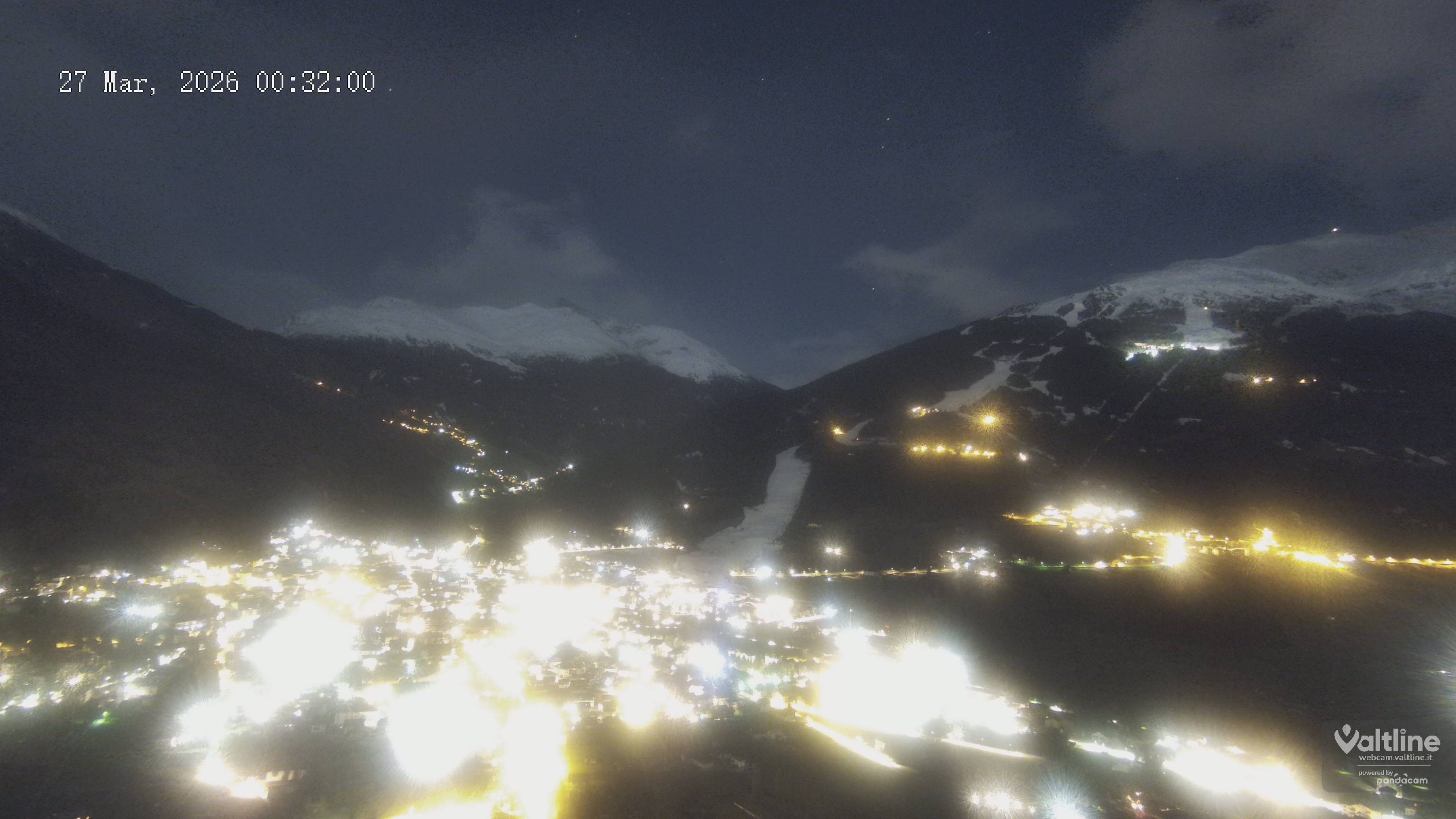 Archived image Webcam panoramic view of Bormio, Lombardia
