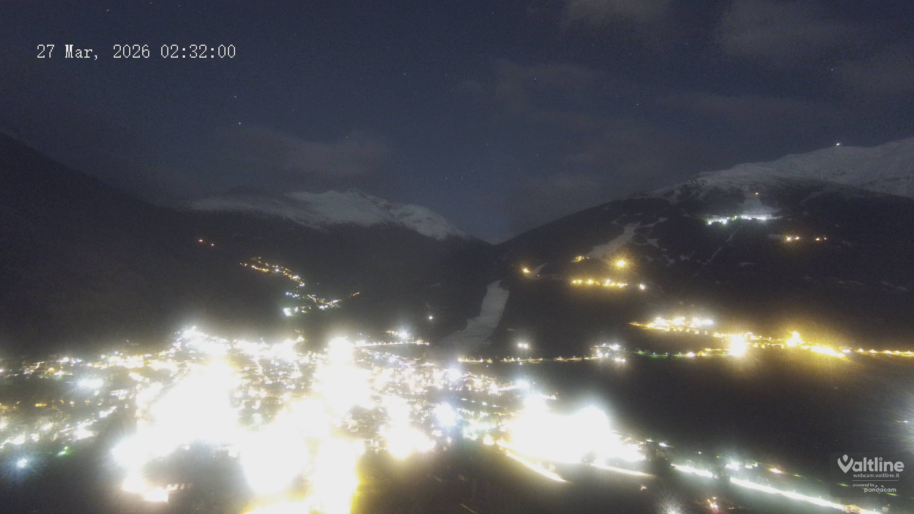 Archived image Webcam panoramic view of Bormio, Lombardia