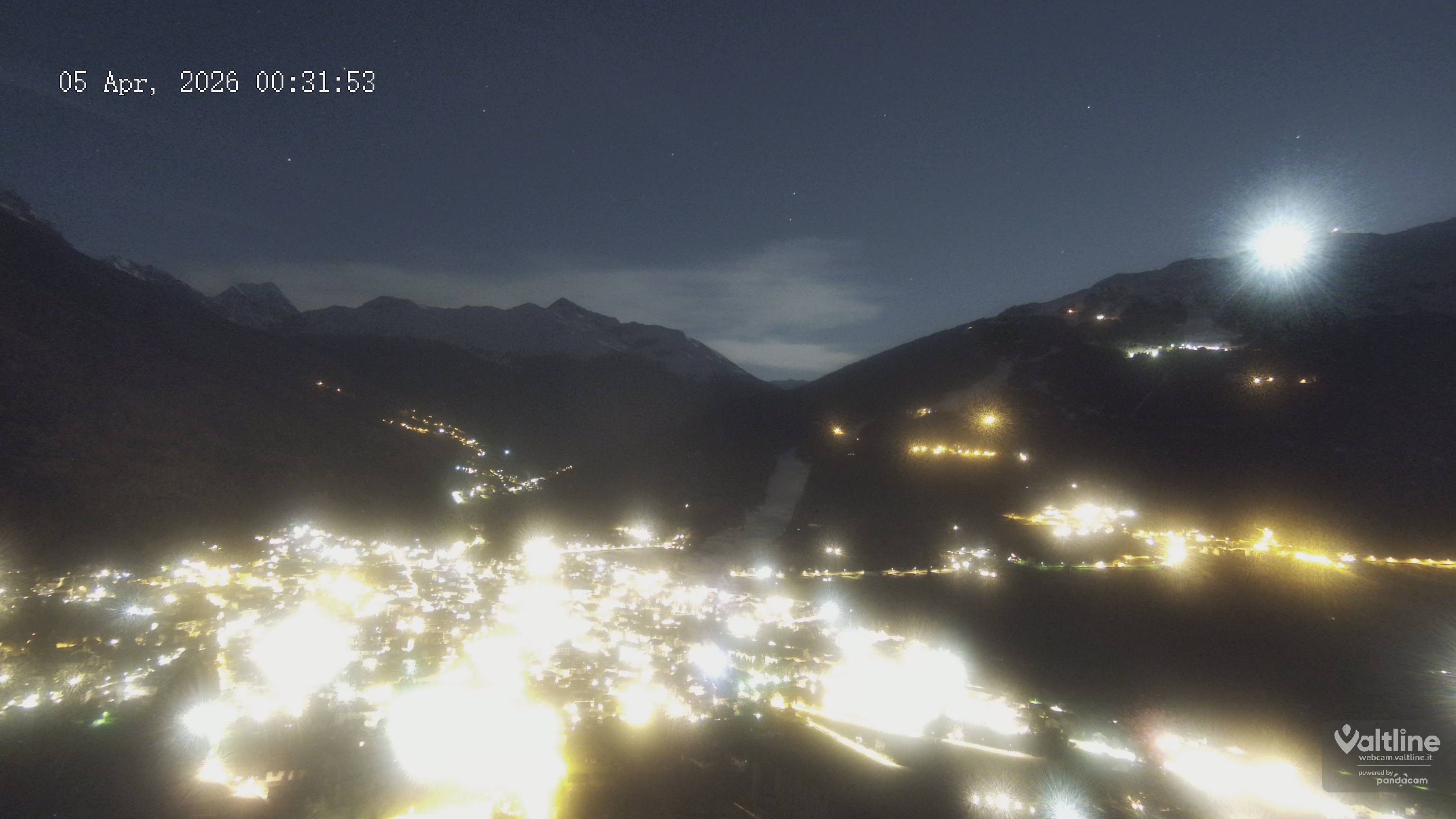 Archiv Foto Webcam Panoramablick Bormio, Lombardei