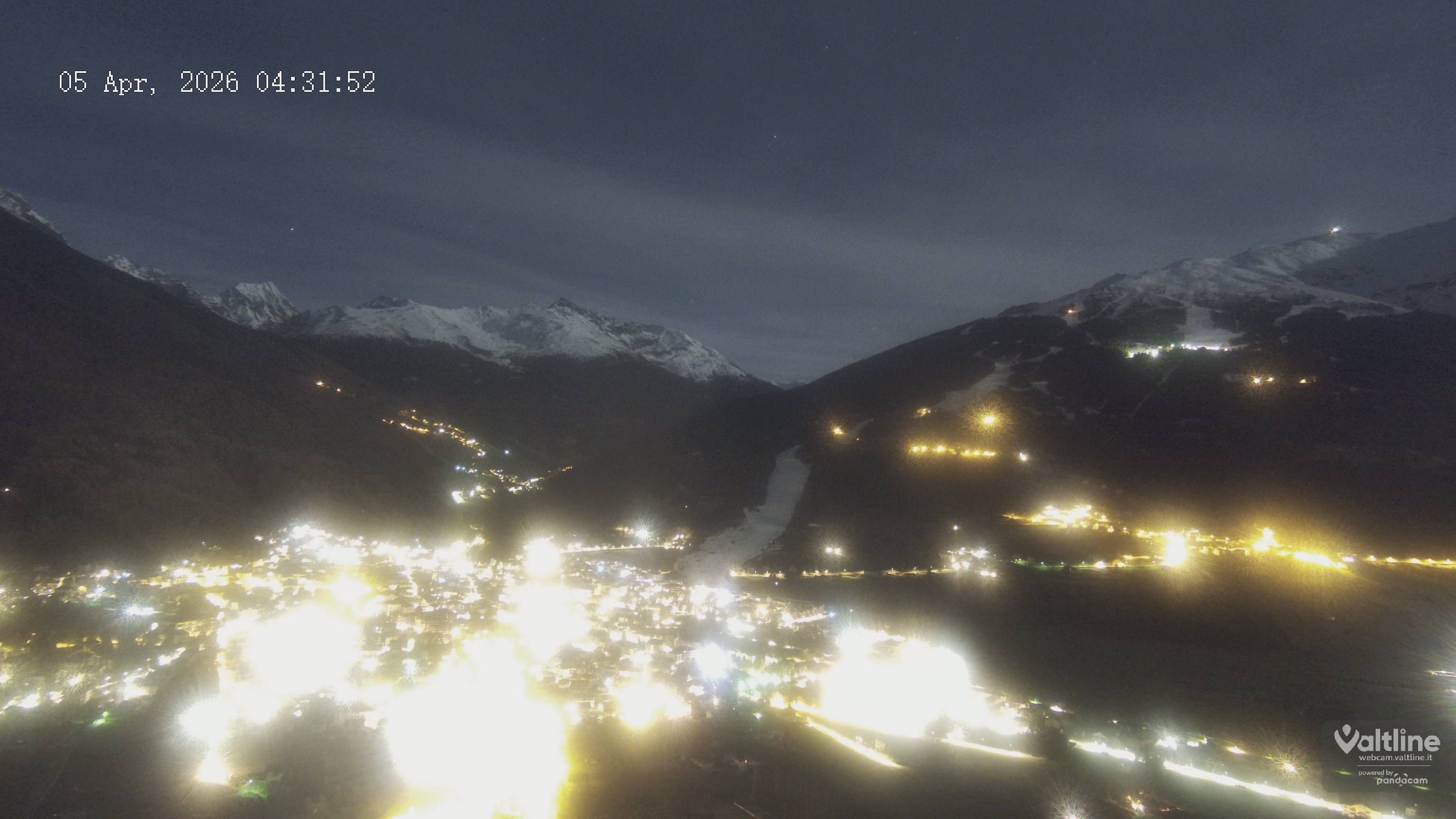 Archiv Foto Webcam Panoramablick Bormio, Lombardei