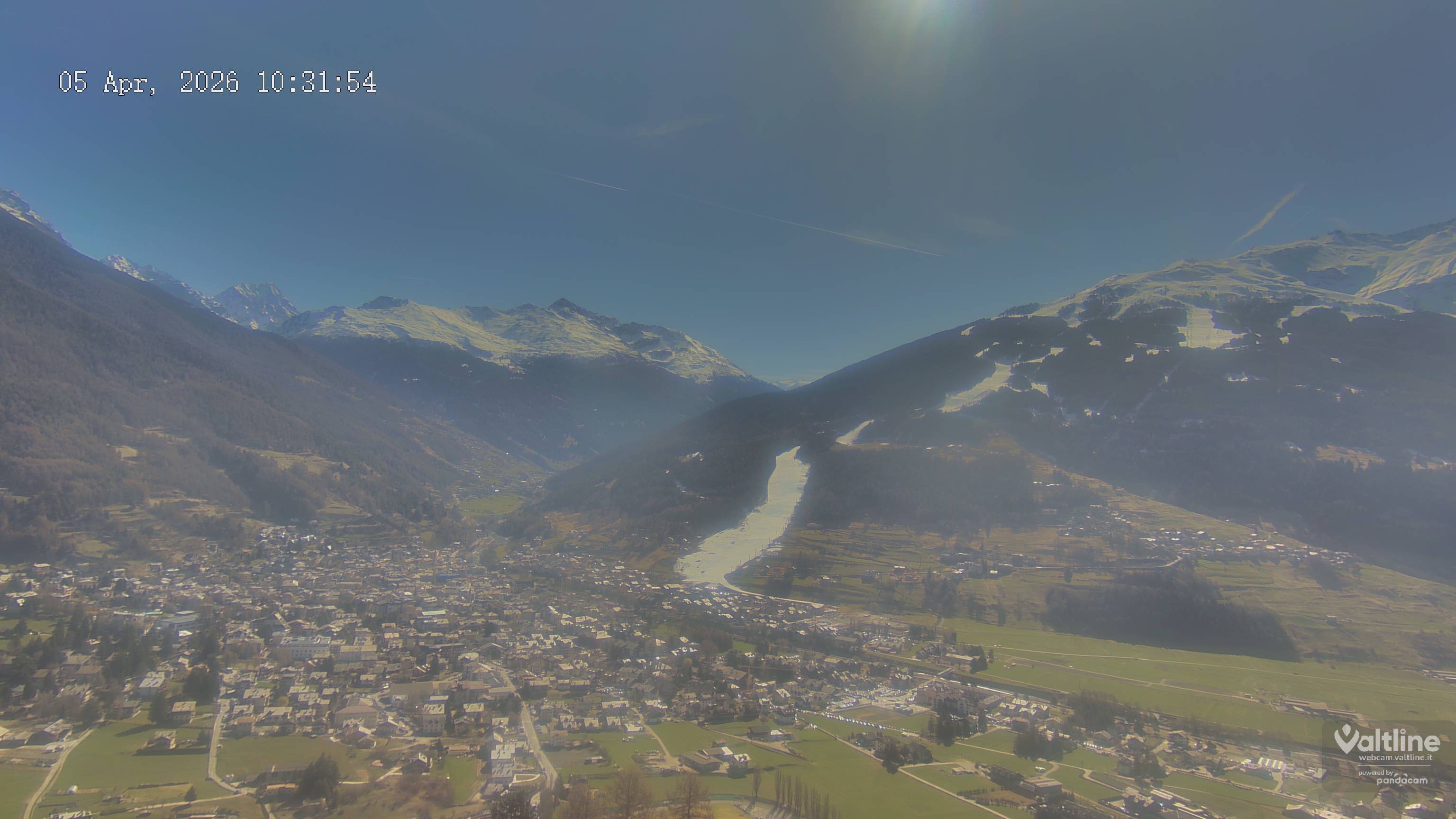 Archiv Foto Webcam Panoramablick Bormio, Lombardei