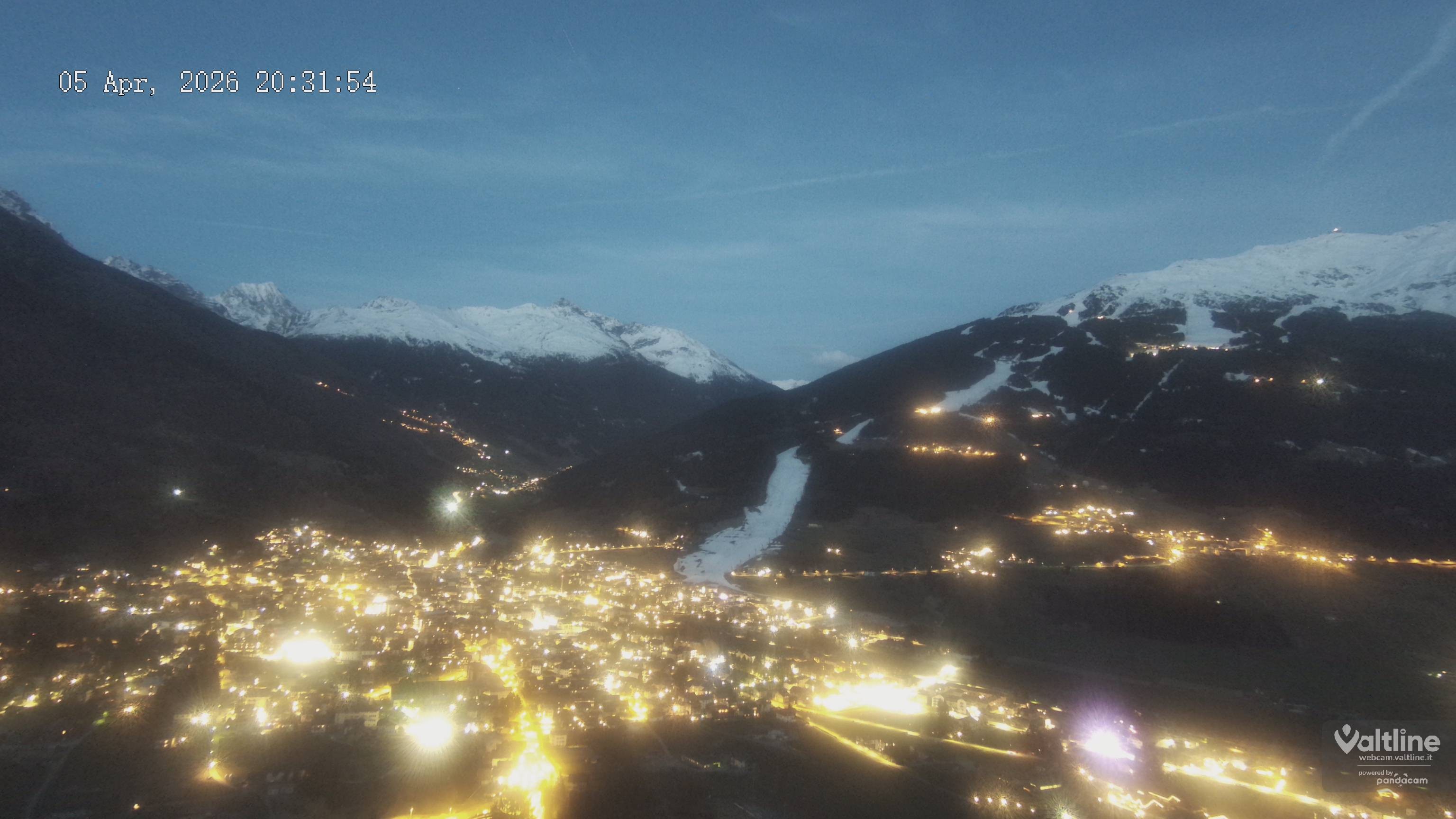 Archiv Foto Webcam Panoramablick Bormio, Lombardei