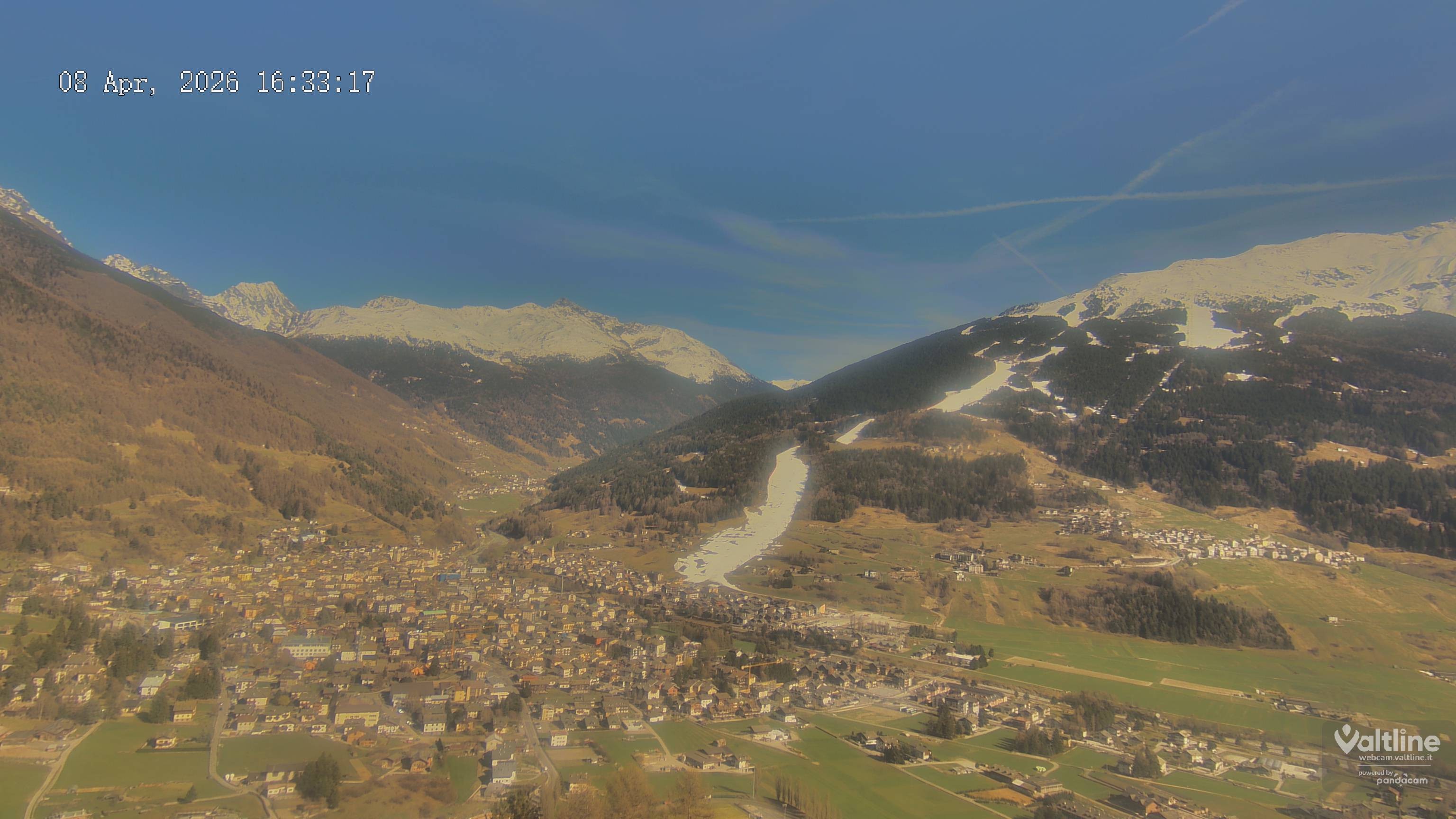 Archiv Foto Webcam Panoramablick Bormio, Lombardei