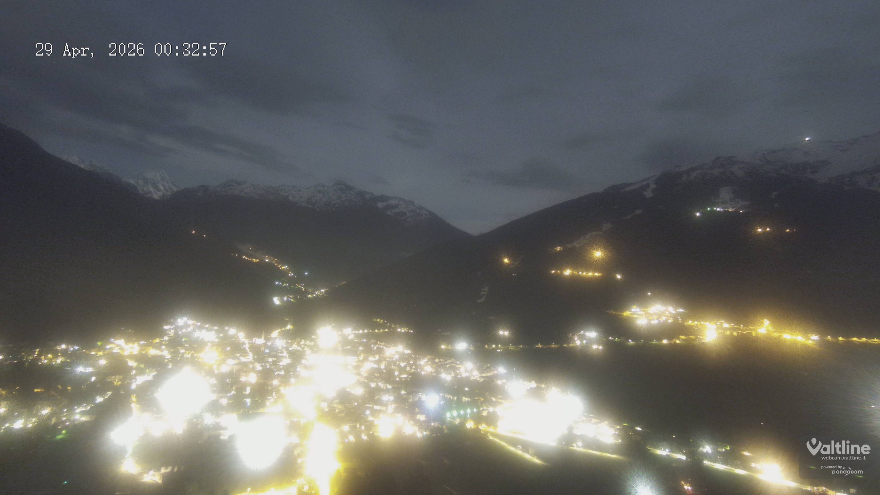 Archiv Foto Webcam Panoramablick Bormio, Lombardei