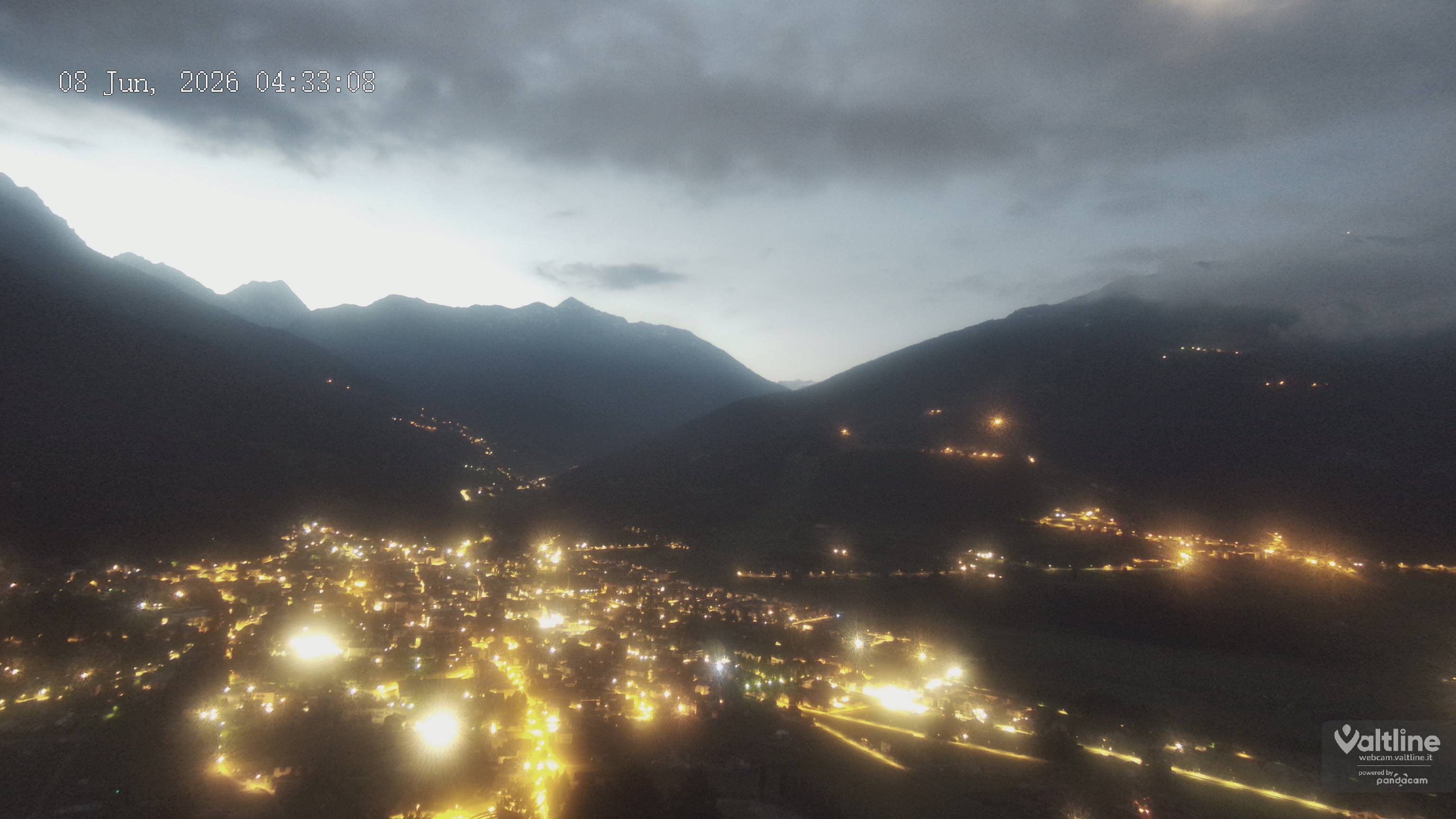 Archiv Foto Webcam Panoramablick Bormio, Lombardei