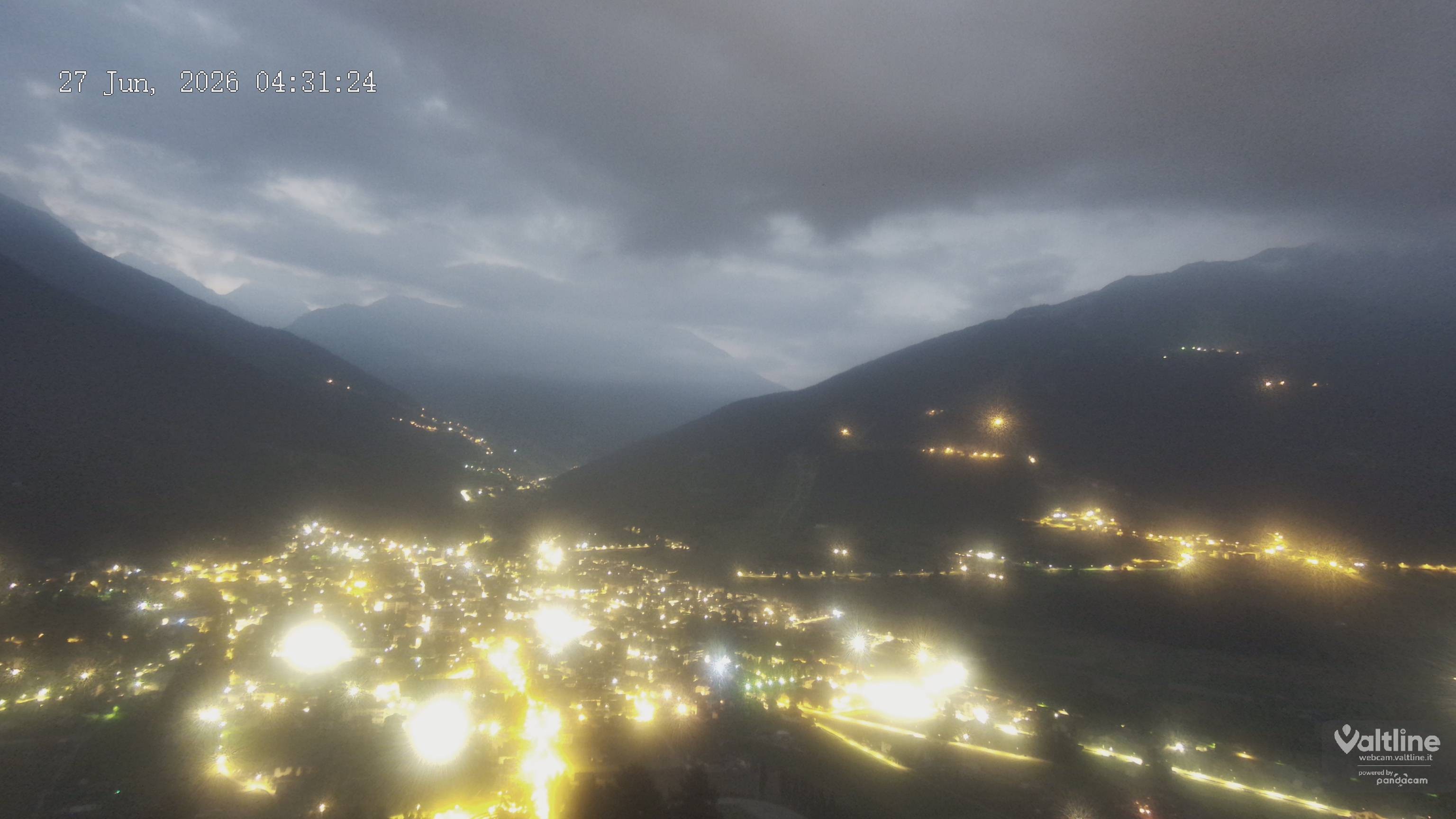 Archiv Foto Webcam Panoramablick Bormio, Lombardei