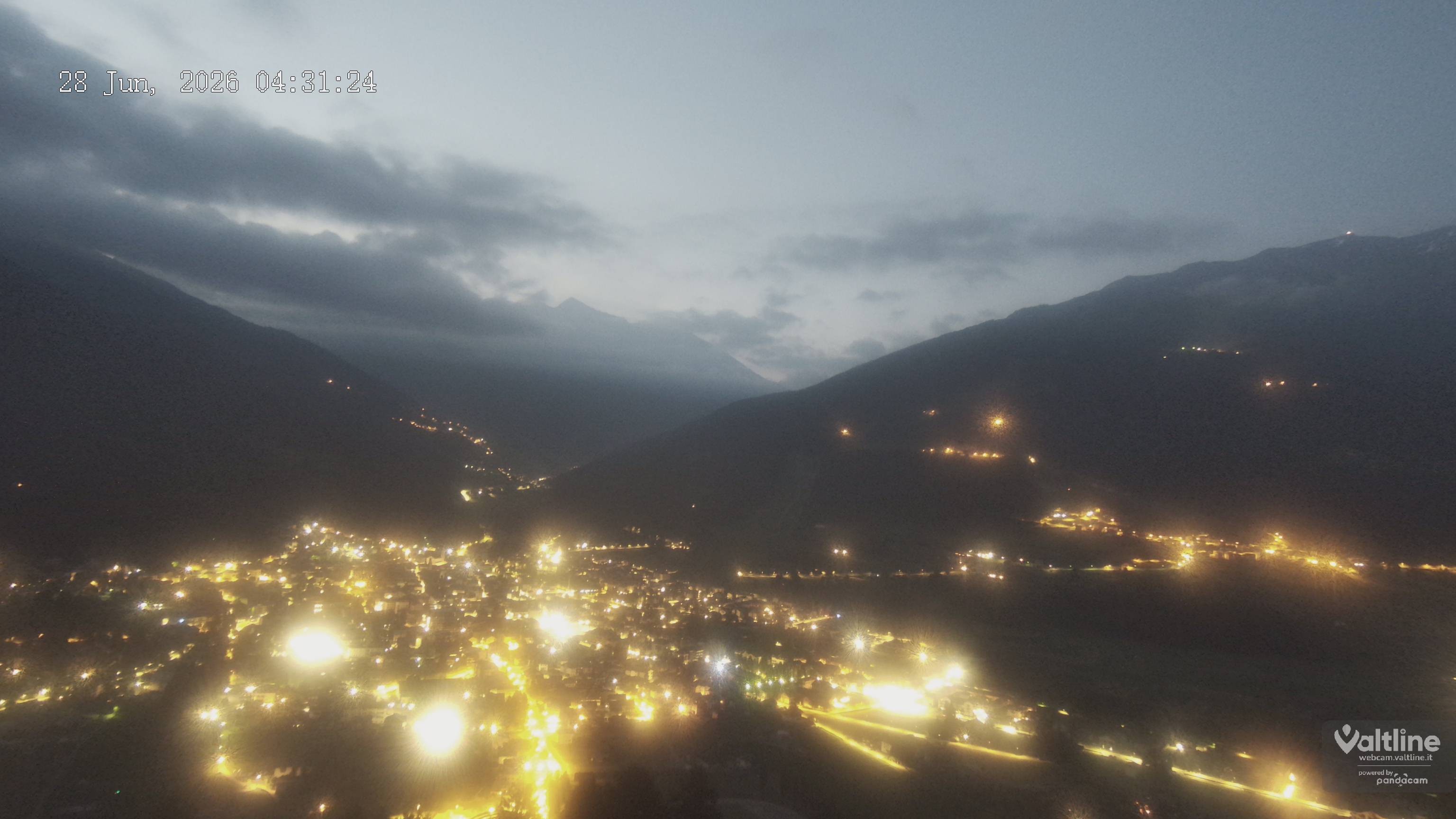 Archiv Foto Webcam Panoramablick Bormio, Lombardei