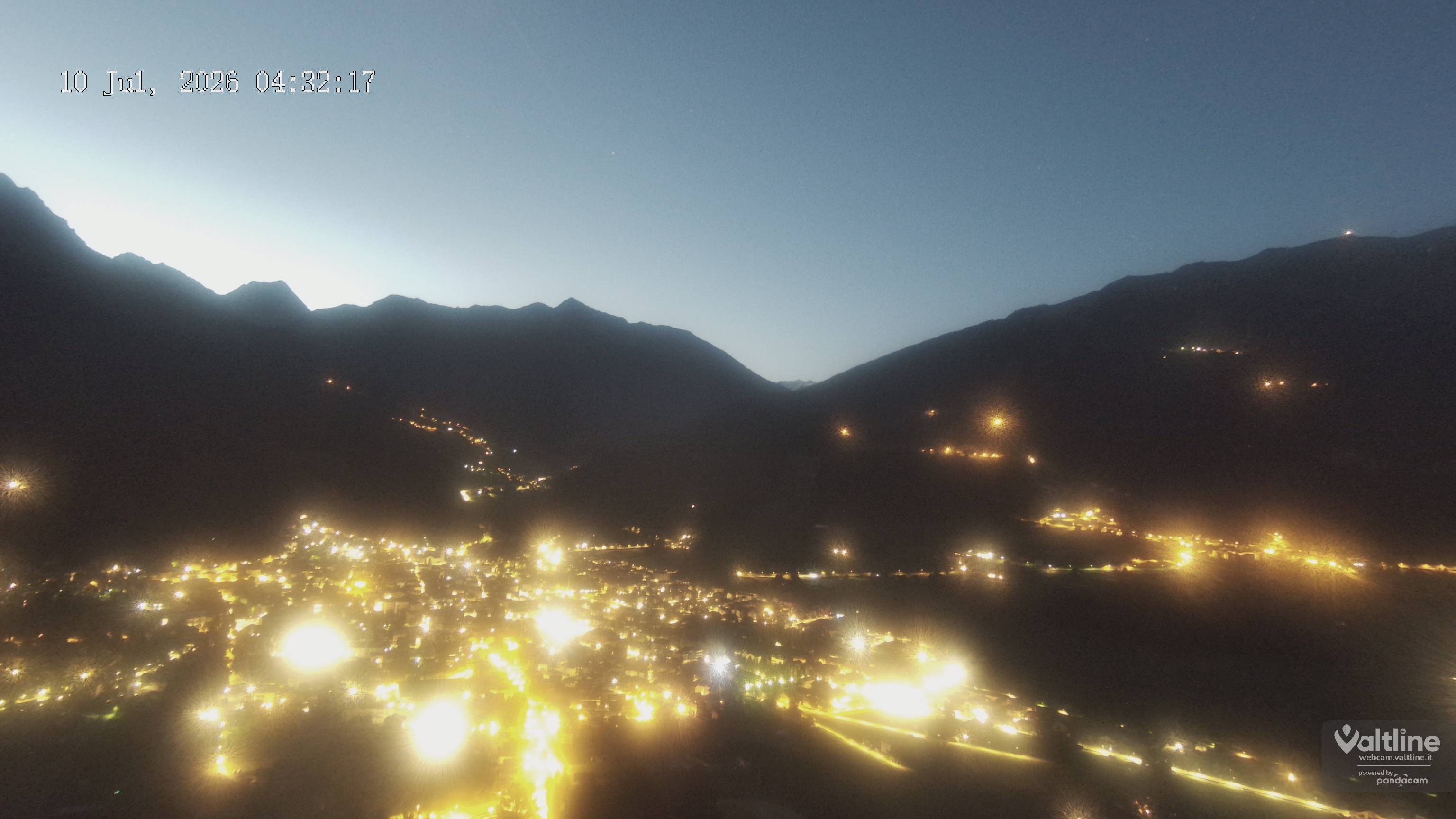 Archiv Foto Webcam Panoramablick Bormio, Lombardei