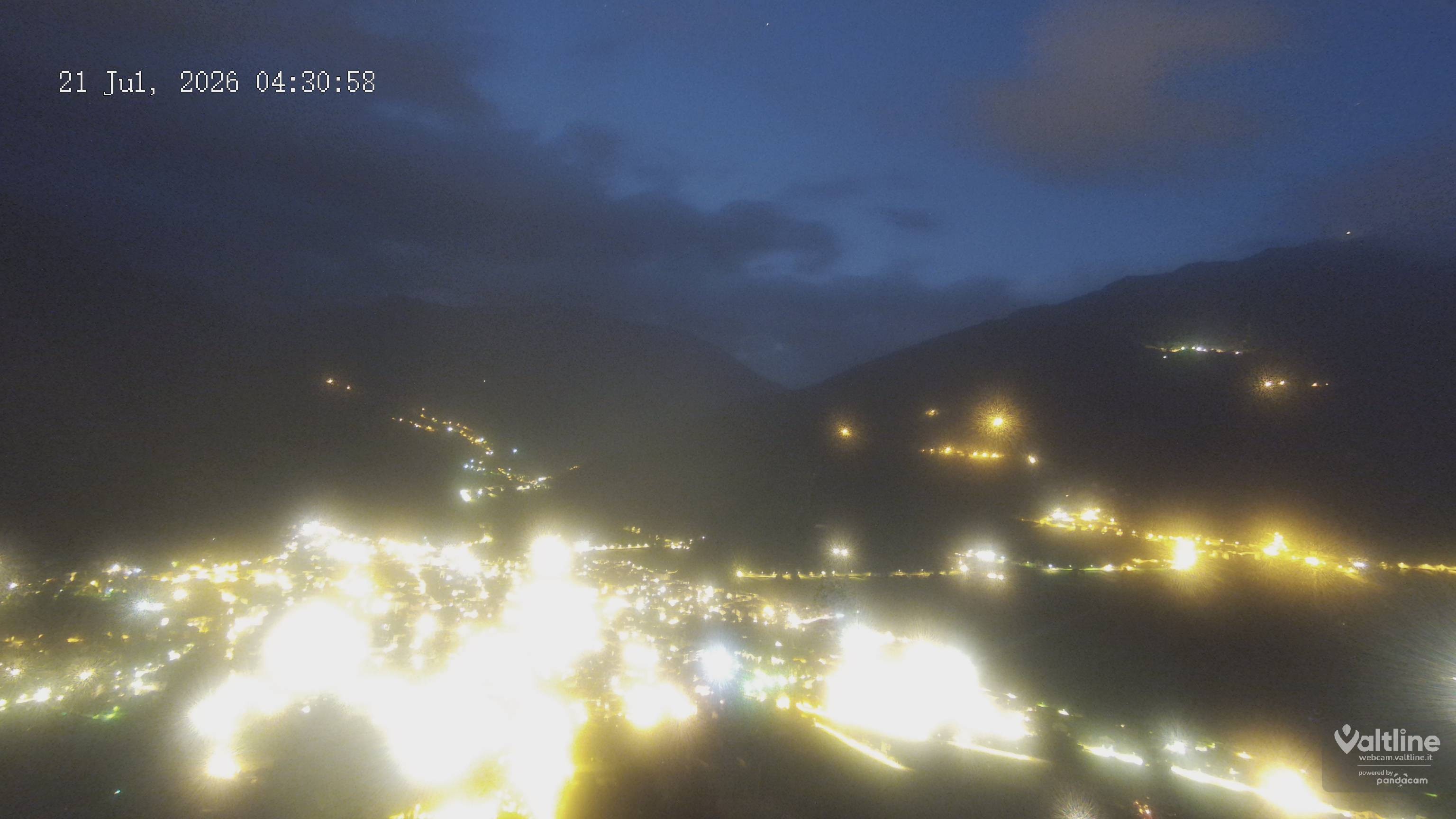Archiv Foto Webcam Panoramablick Bormio, Lombardei