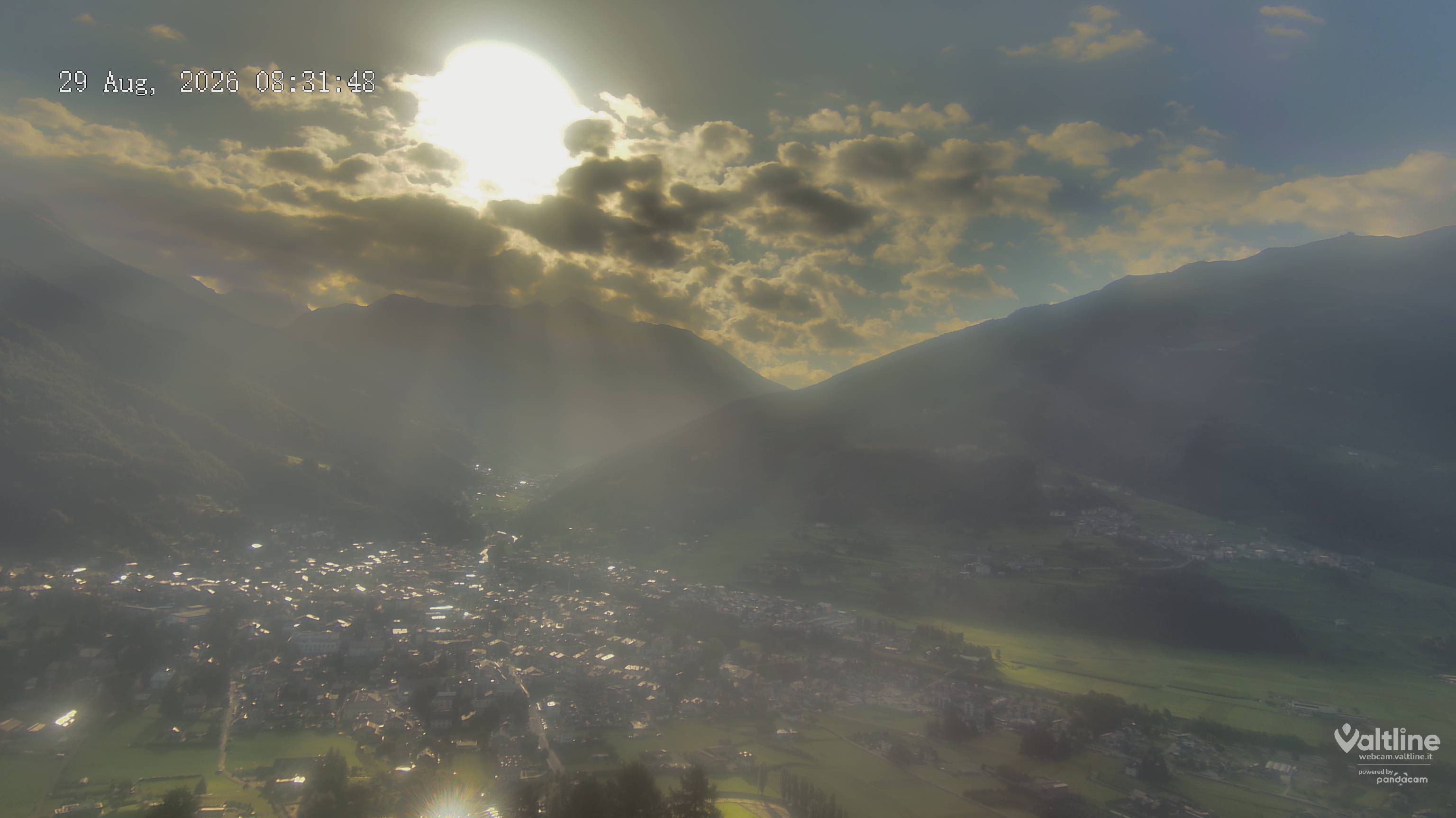 Archiv Foto Webcam Panoramablick Bormio, Lombardei