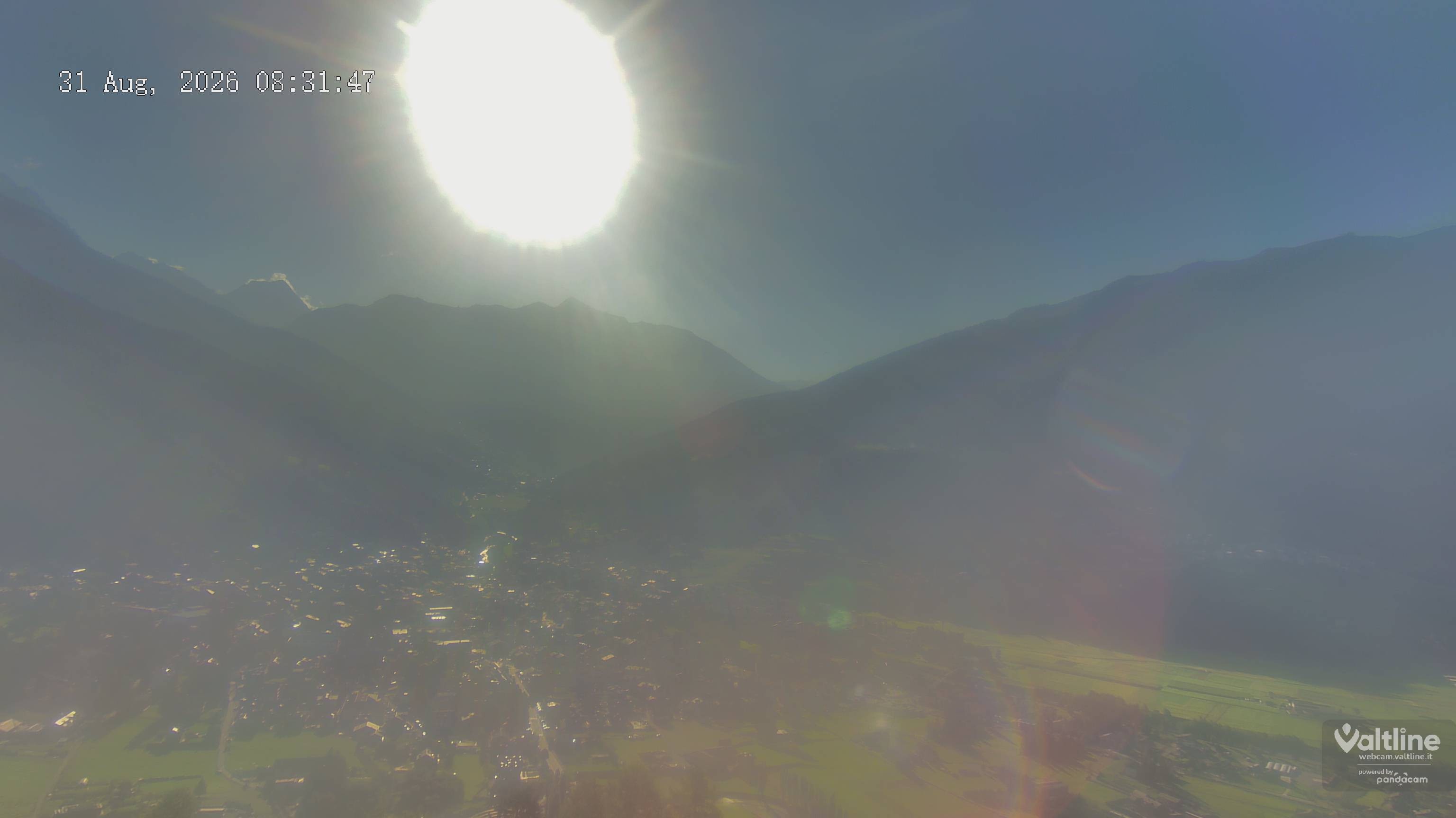 Archiv Foto Webcam Panoramablick Bormio, Lombardei
