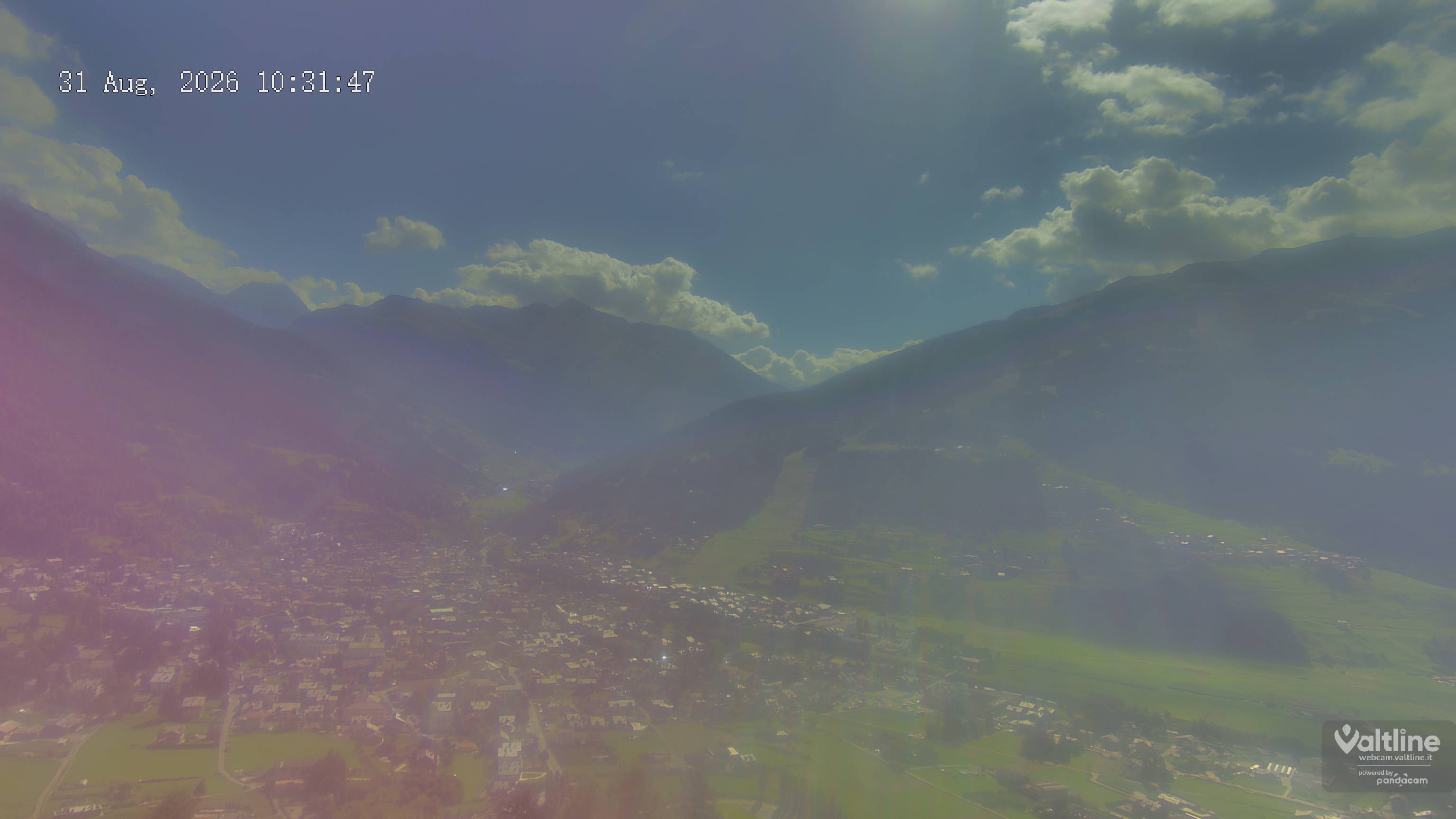 Archiv Foto Webcam Panoramablick Bormio, Lombardei