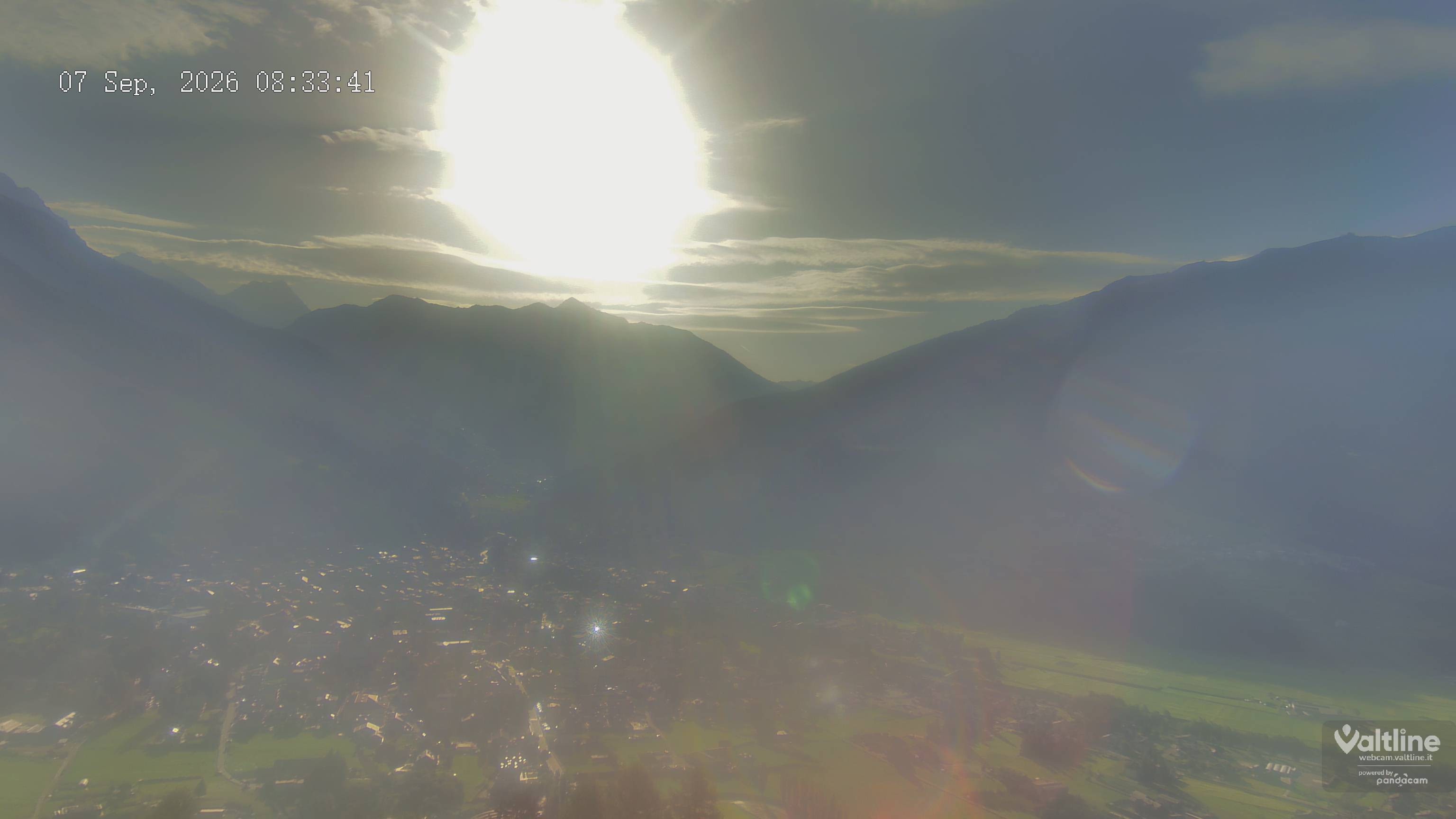 Archiv Foto Webcam Panoramablick Bormio, Lombardei