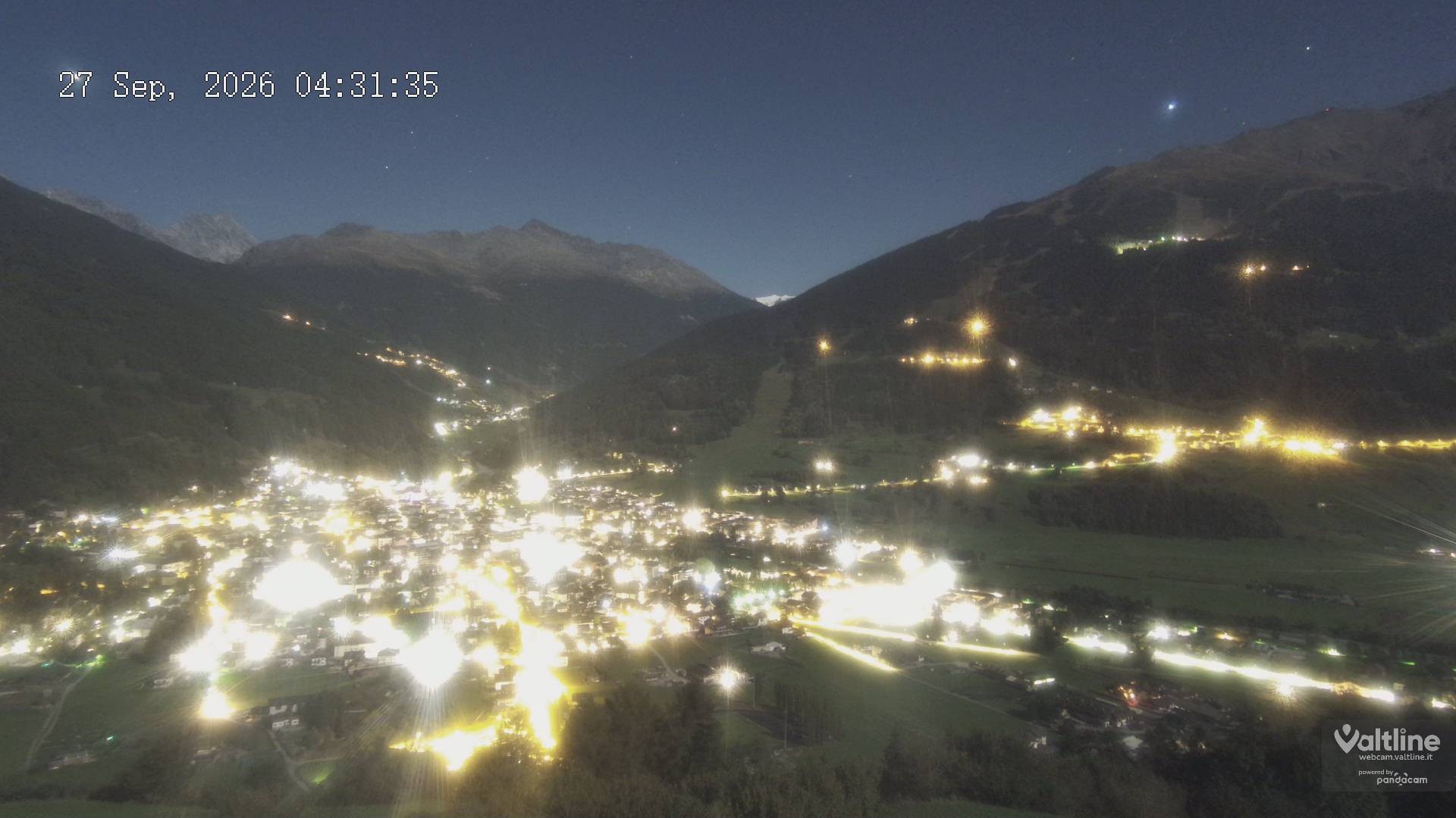Archiv Foto Webcam Panoramablick Bormio, Lombardei
